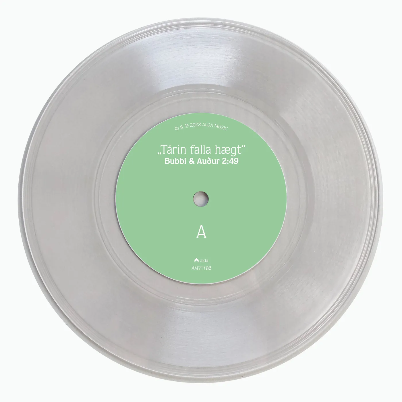 Bubbi og Auður - Tárin falla hægt (7")