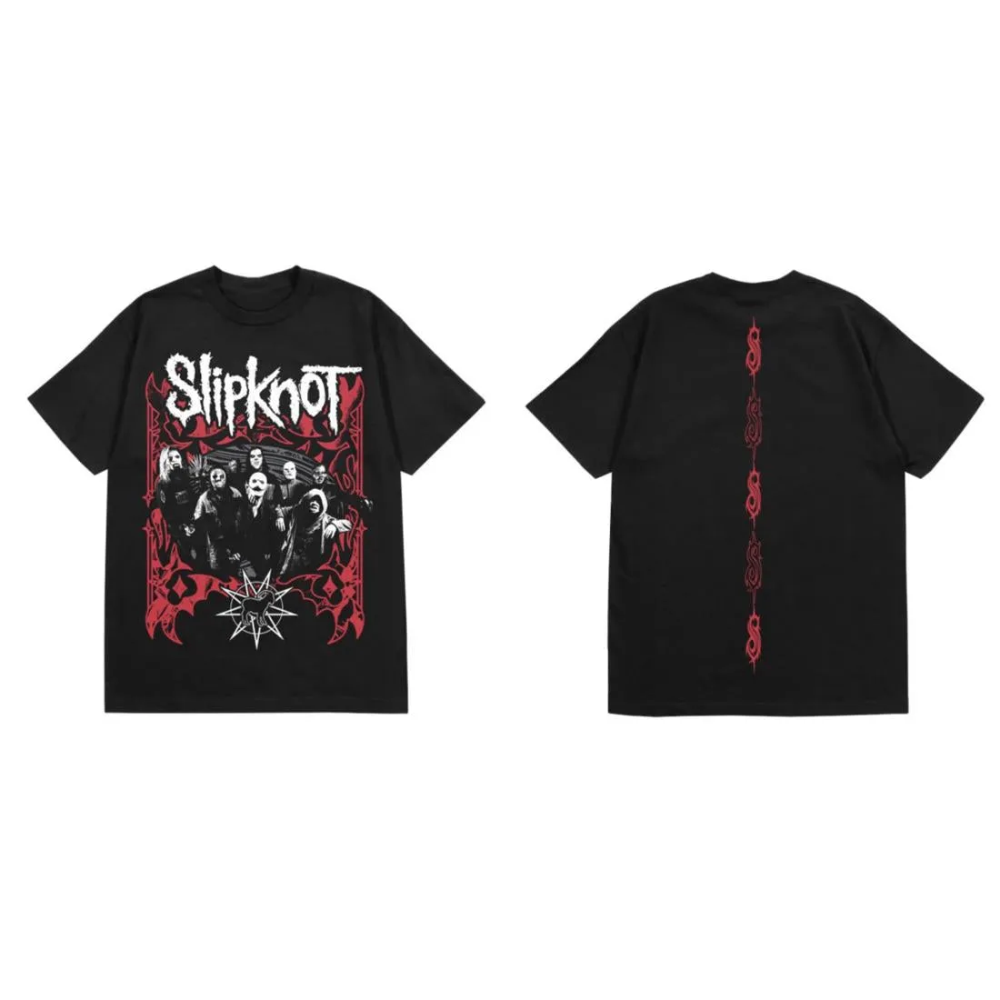 T-Shirt - Slipknot (Black) (Bolur)