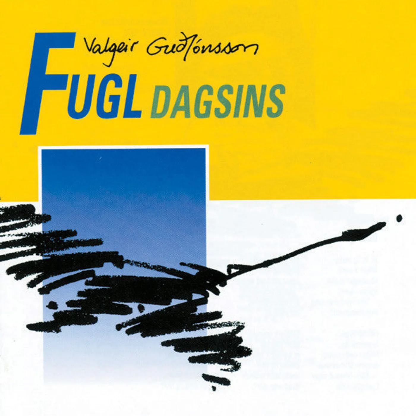 Valgeir Guðjónsson - Fugl dagsins