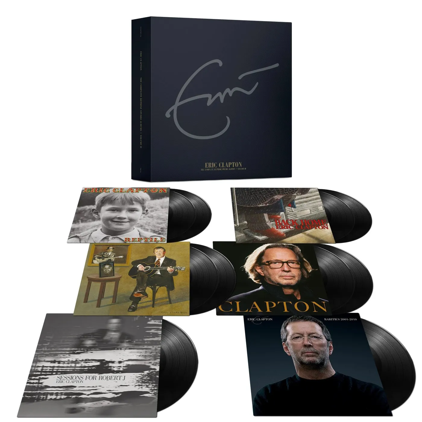 Eric Clapton - Complete Reprise Studio Albums vol 2 10 LP Box Set (Vinyl)