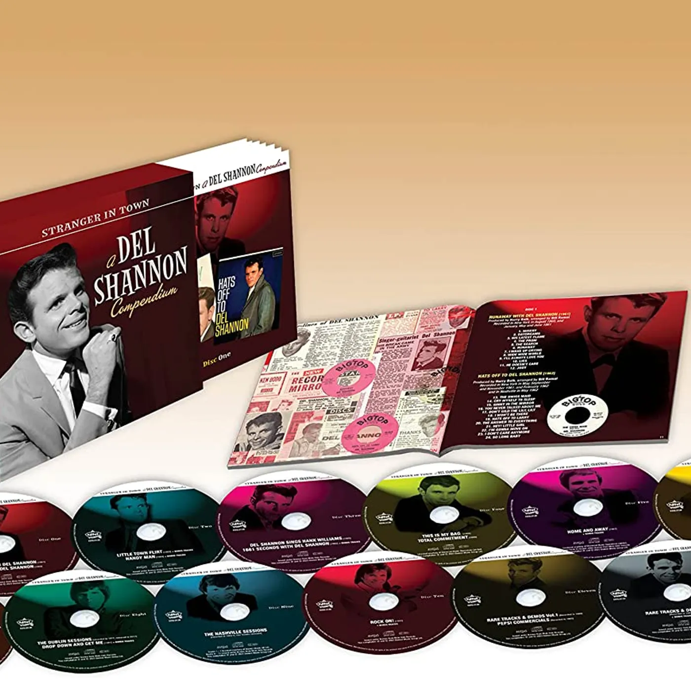 Del Shannon - Stranger In Town 12CD