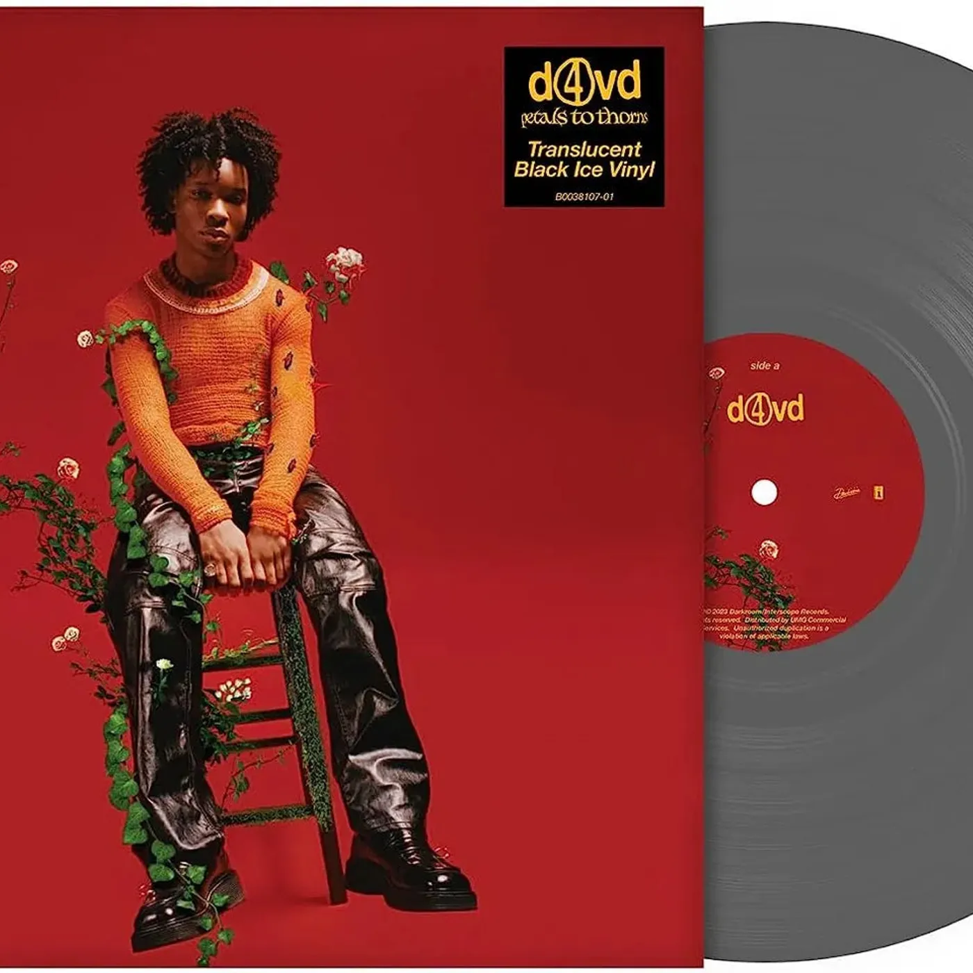 d4vd LP Vinyl - Withered (Coloured Vinyl) (Wht)