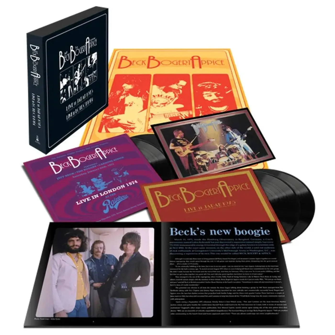 Beck, Bogert, Appice - Live in Japan ´73 & London '74 (Vinyl)
