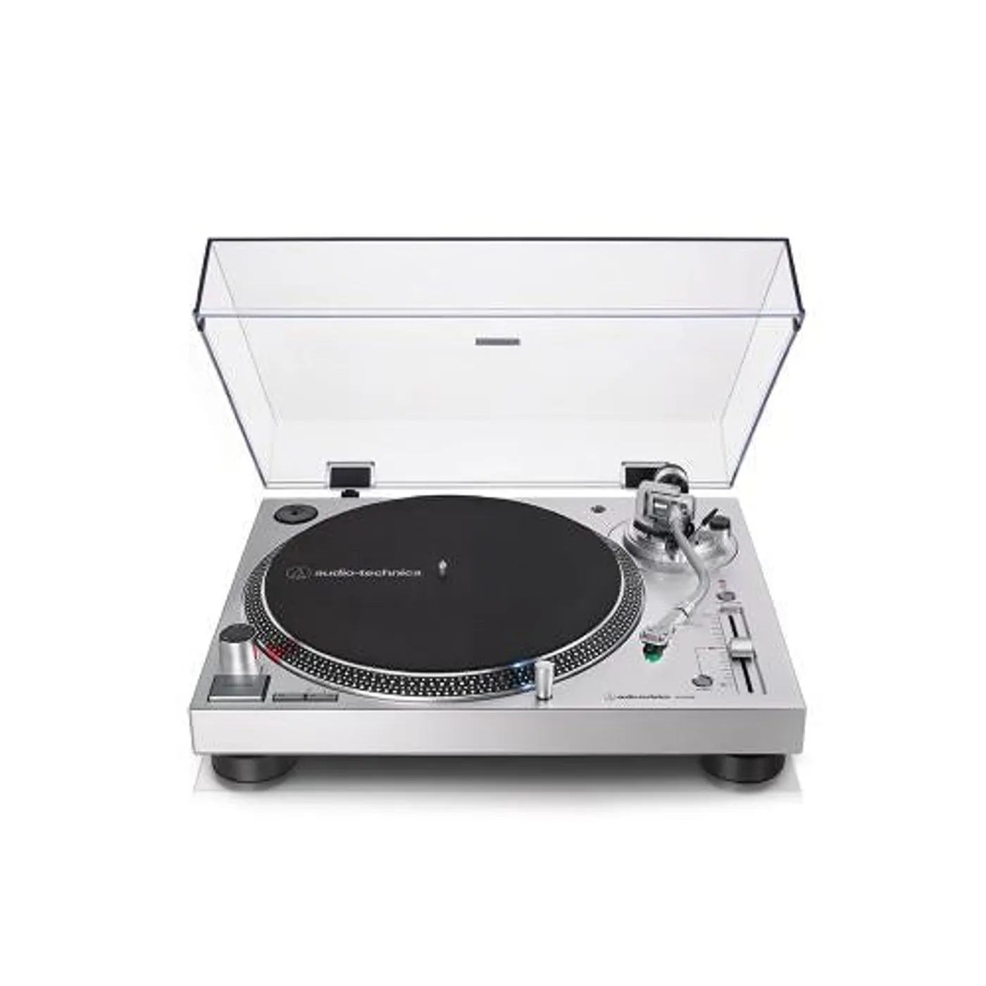 - AudioTechnica LP120 plötuspilari með USB (Silfur)