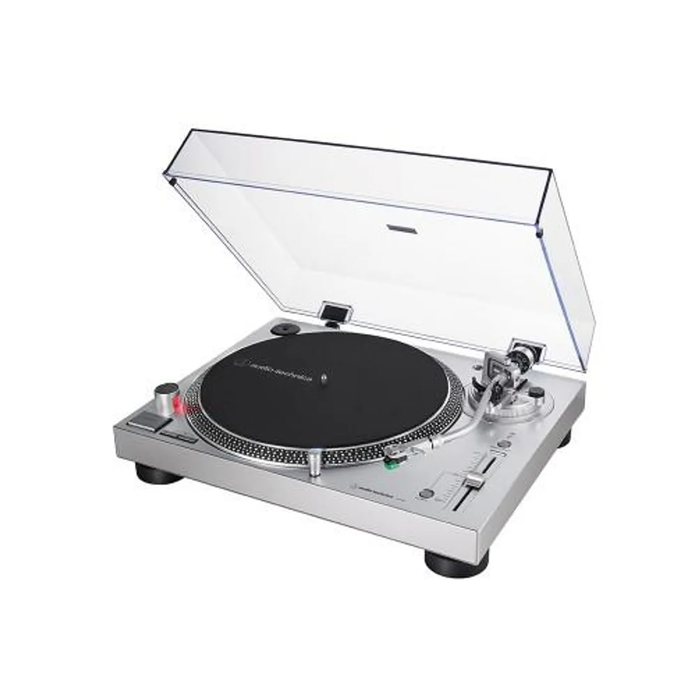 - AudioTechnica LP120 plötuspilari með USB (Silfur)