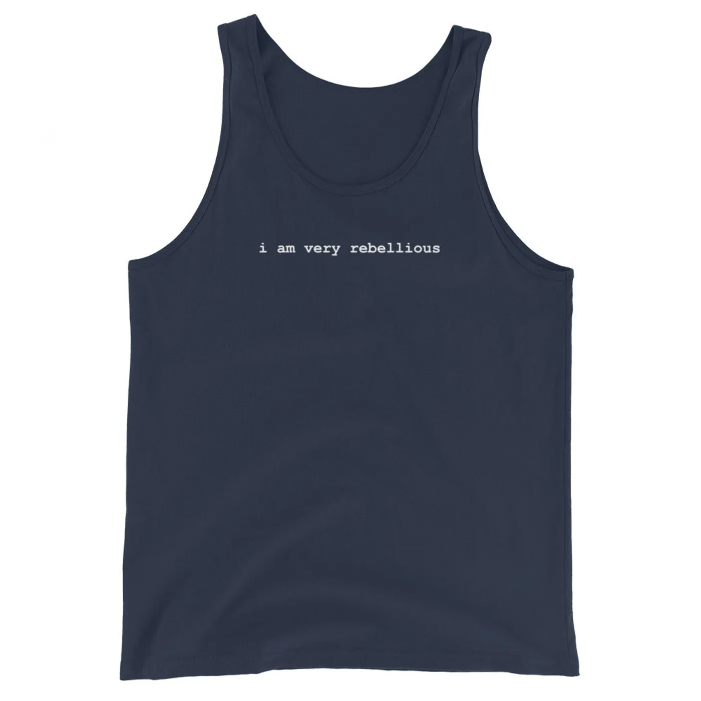 Erikka Innes The I am very rebellious tank top