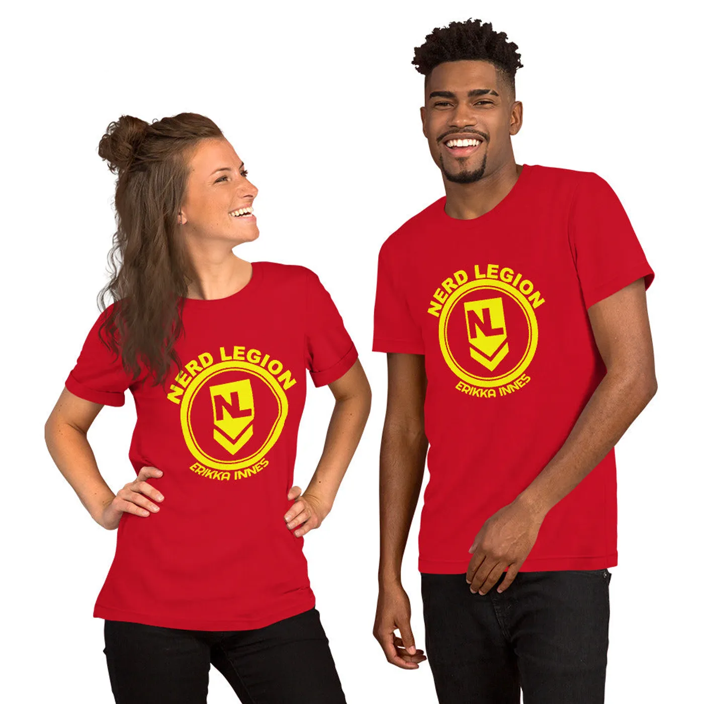 Erikka Innes Nerd Legion for stand up fans unisex t-shirt