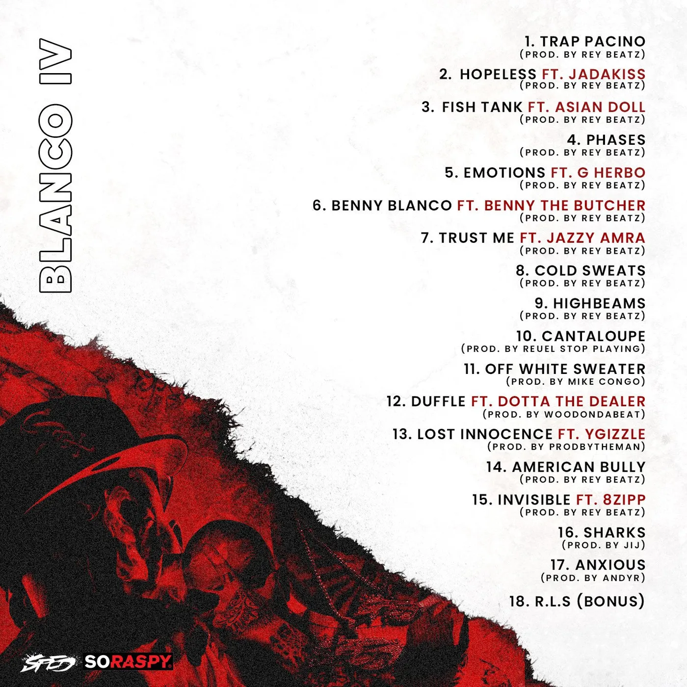 Millyz Blanco 4 (Physical CD) Signed! Includes Extra Song Not On Streaming