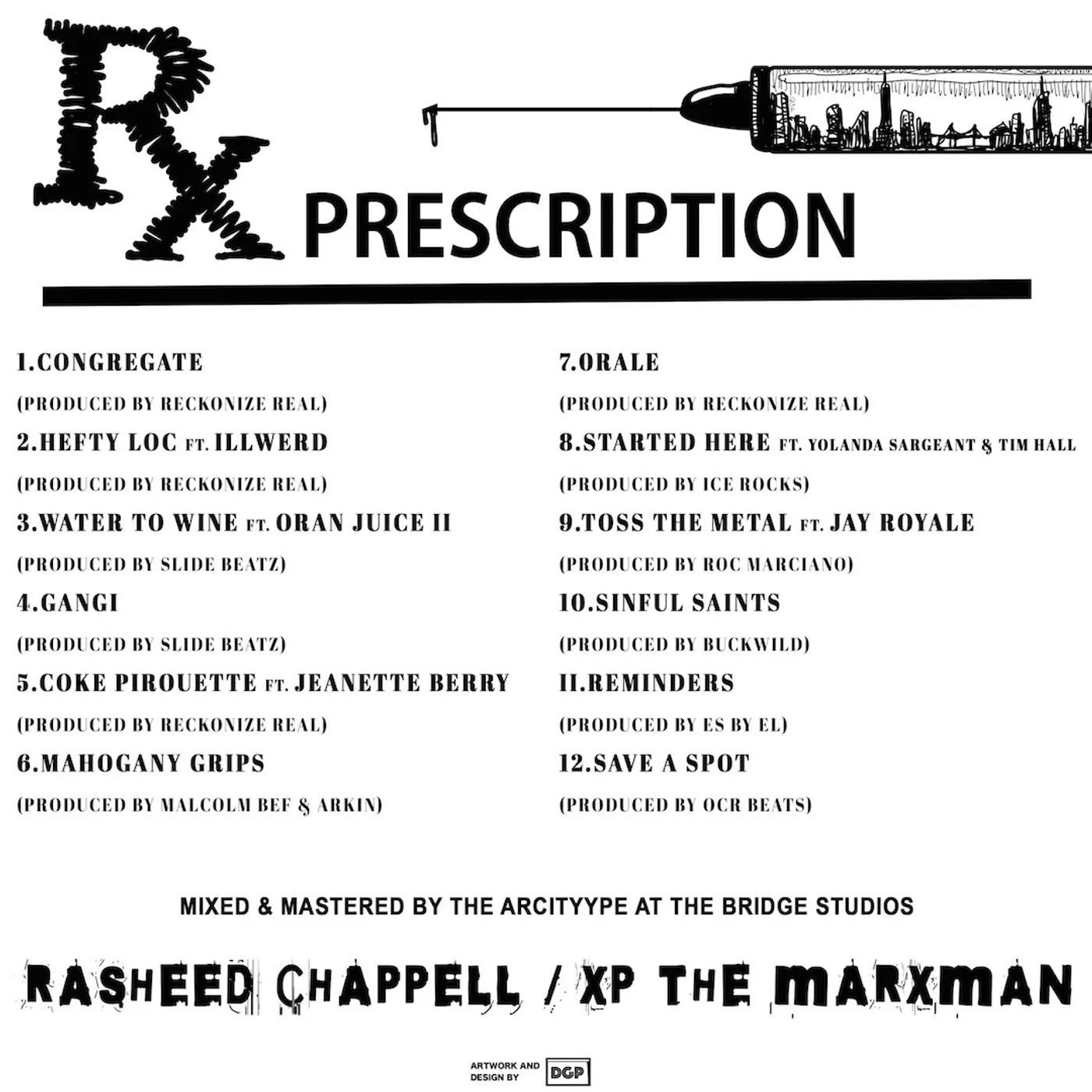 Rasheed Chappell RX - Signed CD