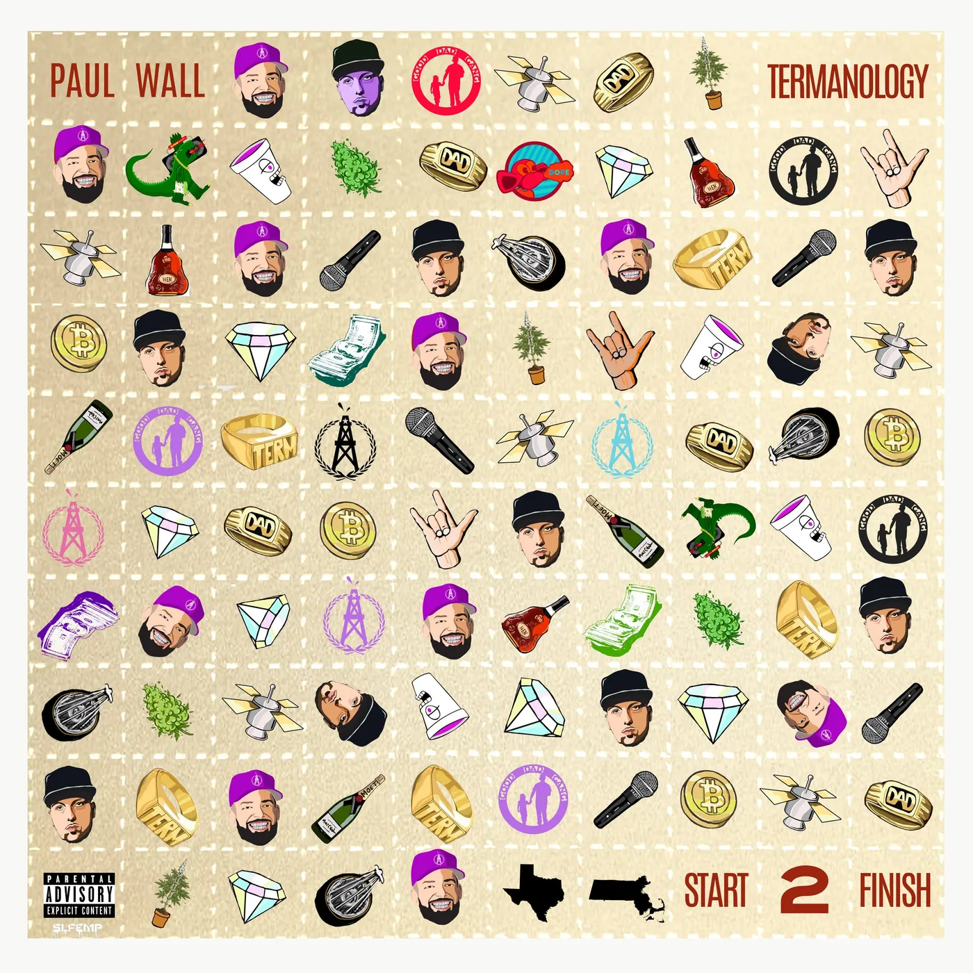 Paul Wall Start 2 Finish (Physical Vinyl) Signed!