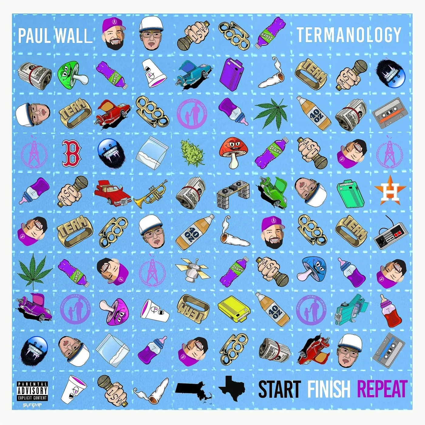 Paul Wall Start, Finish, Repeat (Physical Vinyl) Signed!