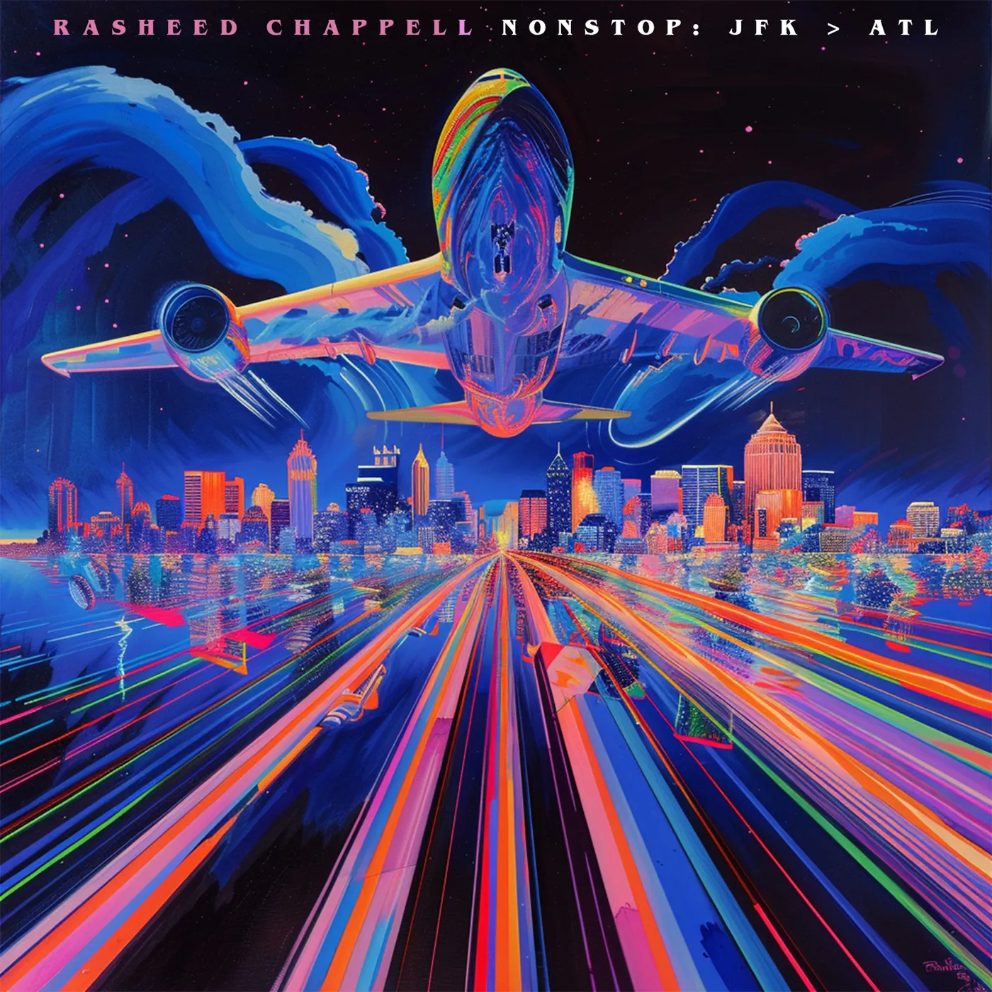 Rasheed Chappell NONSTOP: JFK > ATL (Physical Vinyl) Signed!