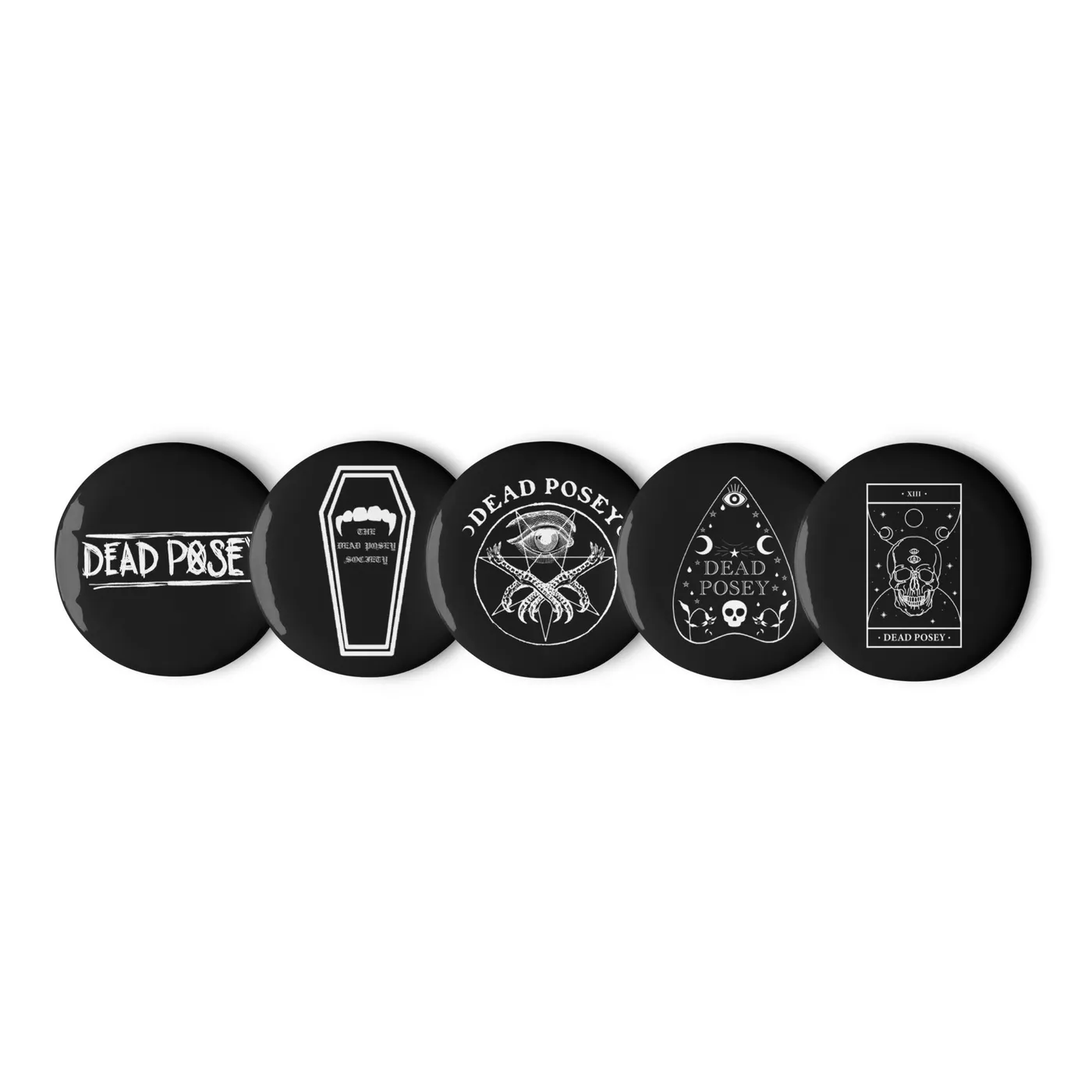 Dead Posey Pin Pack (5)