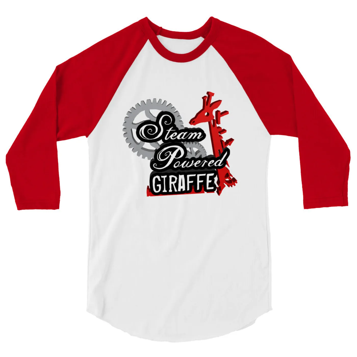 Steam Powered Giraffe SPG Logo Baseball Shirt
