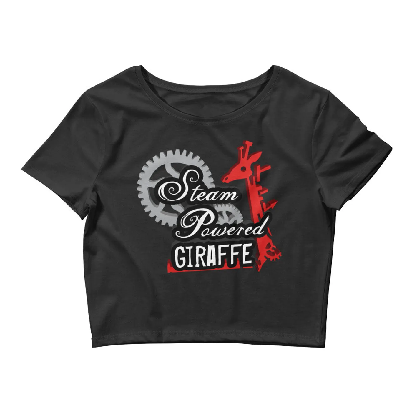 Steam Powered Giraffe SPG Logo Crop Tee