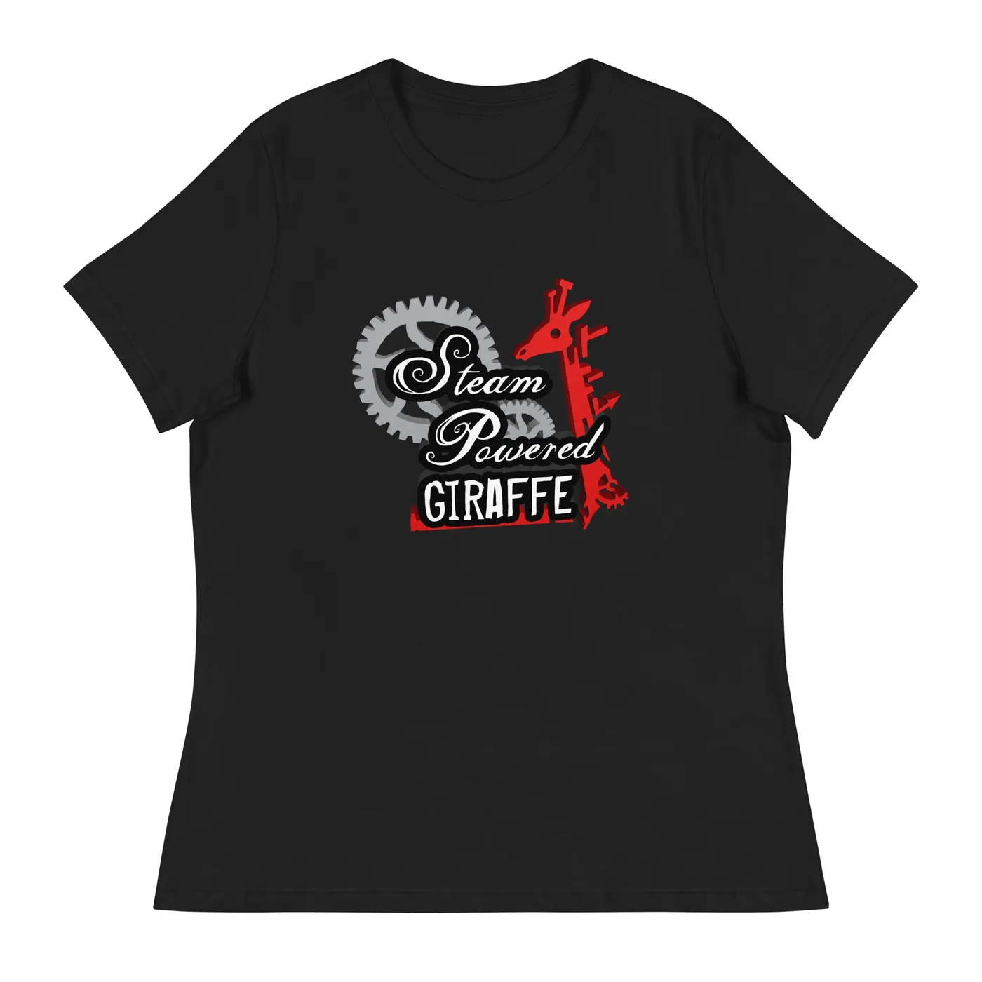 Steam Powered Giraffe SPG Logo Feminine Relaxed T-Shirt
