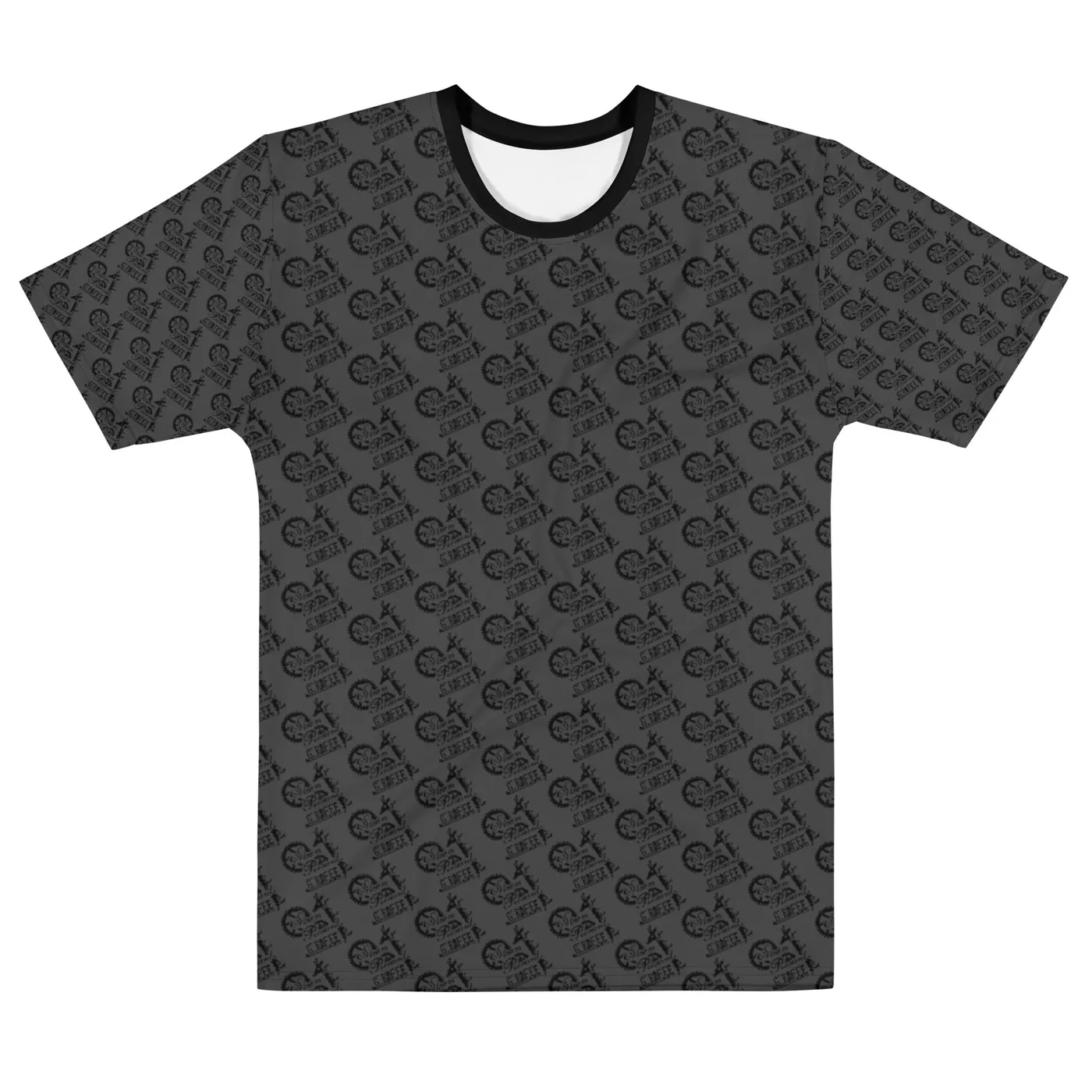 Steam Powered Giraffe Dark Grey SPG Logo Shirt