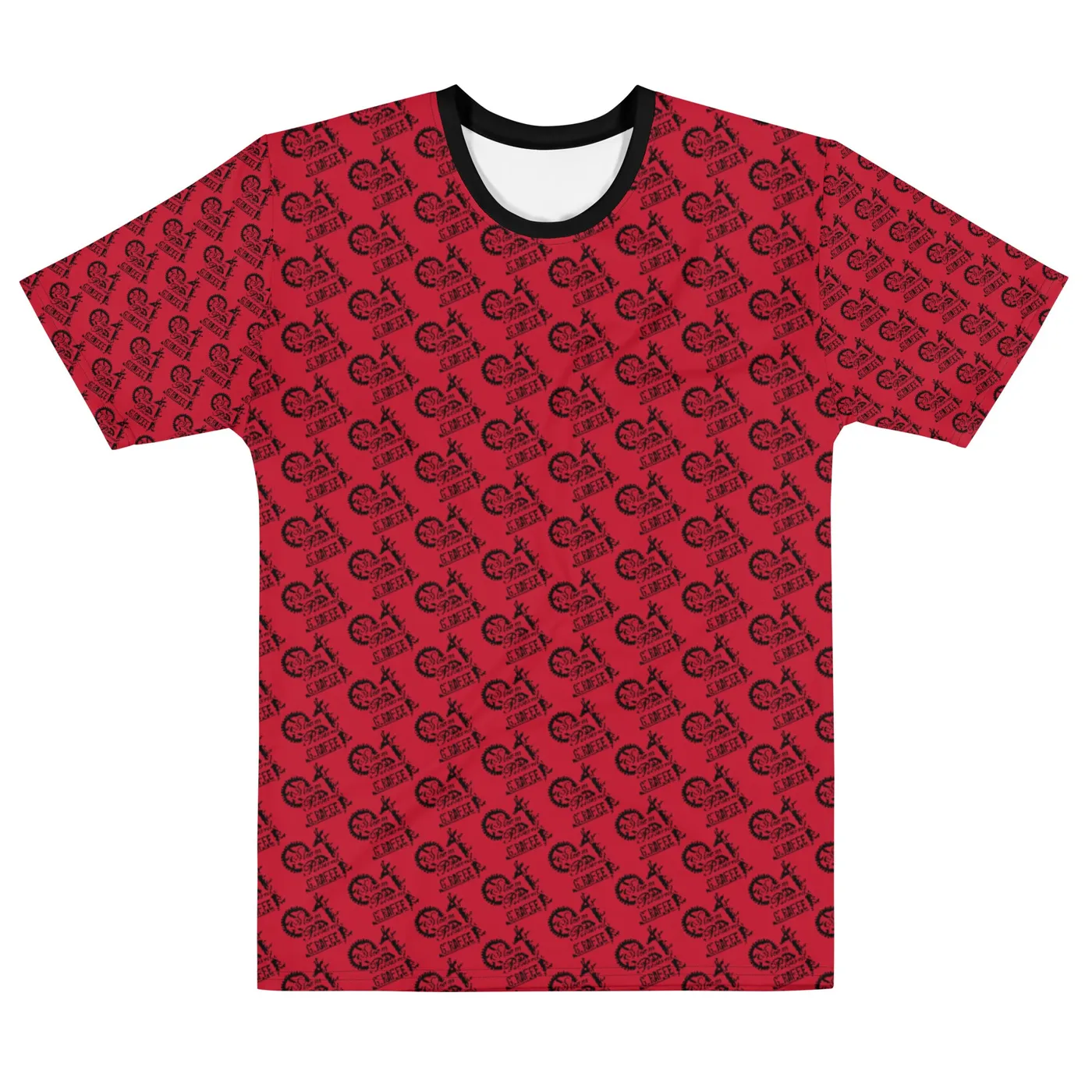 Steam Powered Giraffe Red SPG Logo Shirt