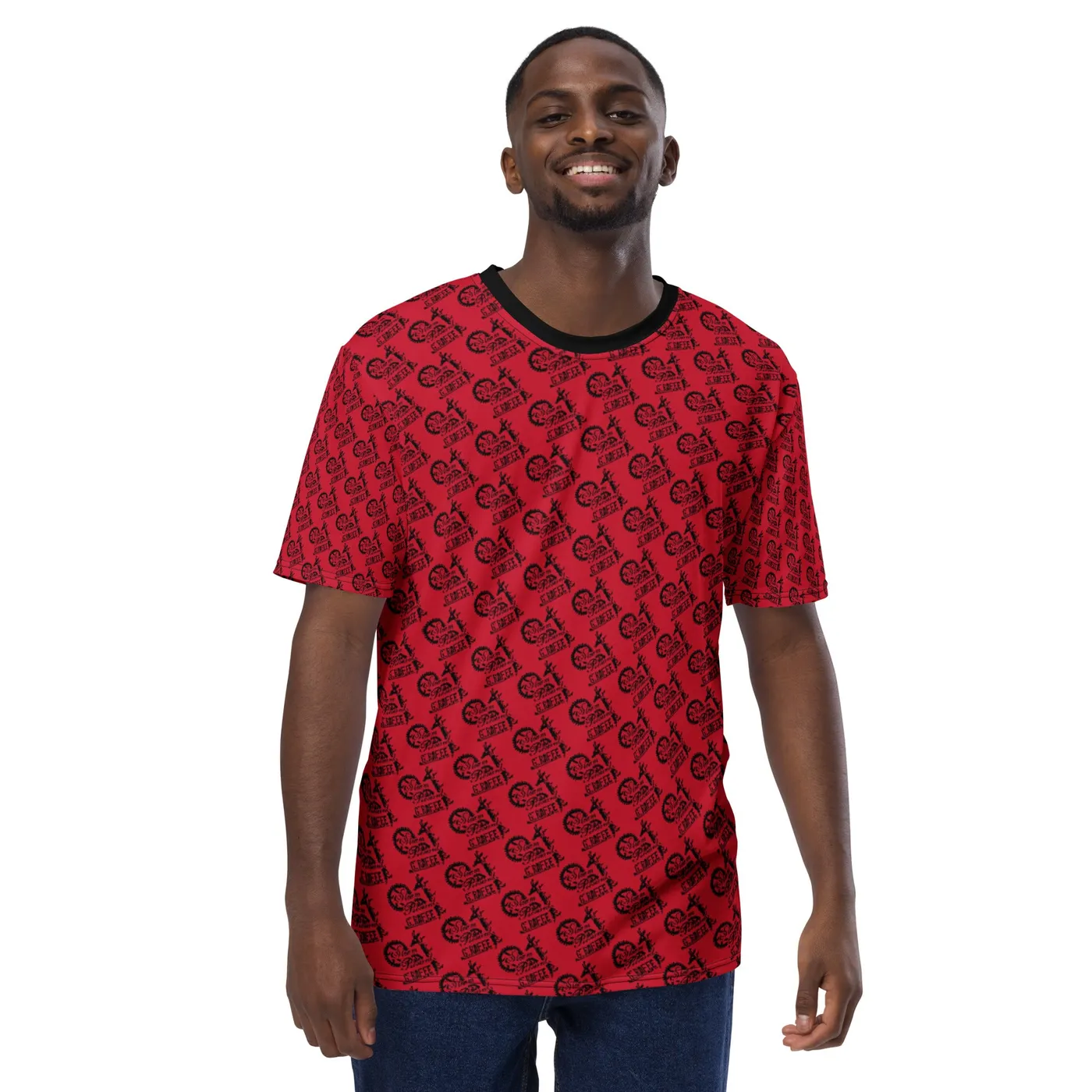 Steam Powered Giraffe Red SPG Logo Shirt