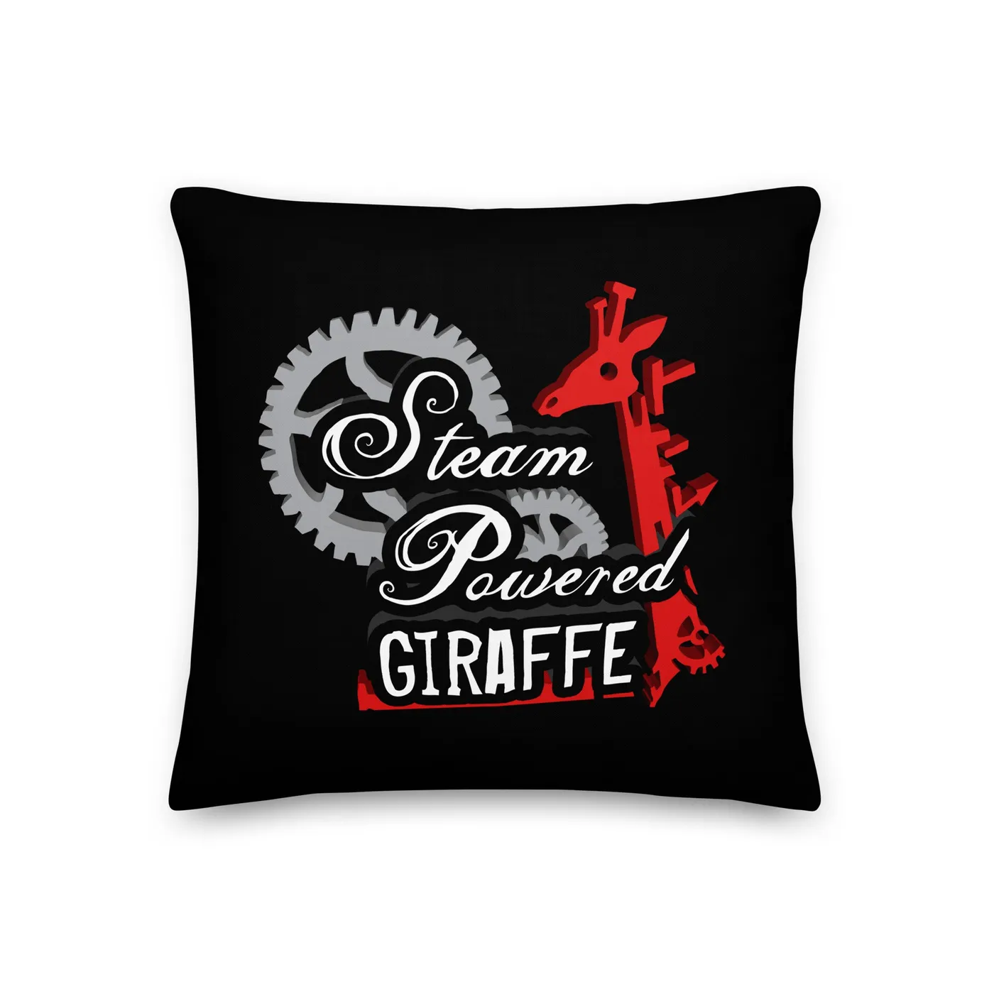 Steam Powered Giraffe SPG Logo Pillow