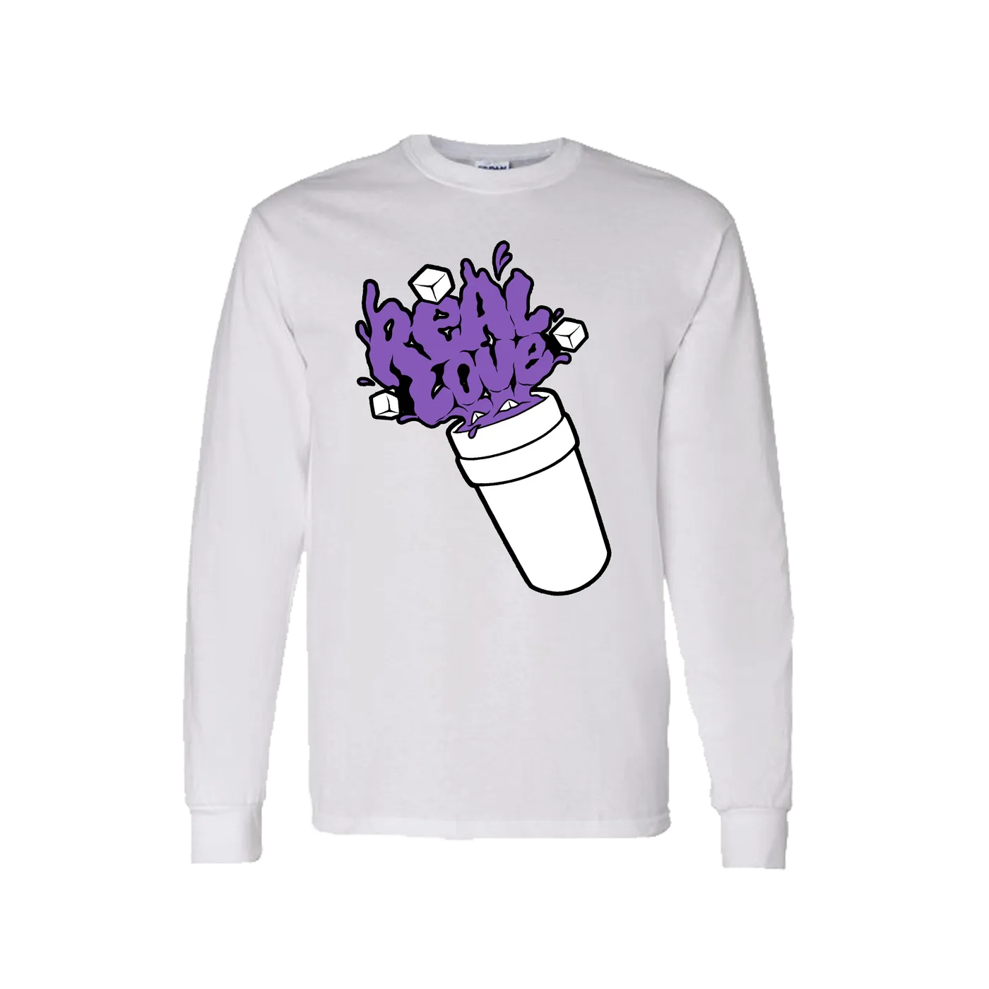 Lil Bike Real Love Double Cup Long Sleeve Shirt