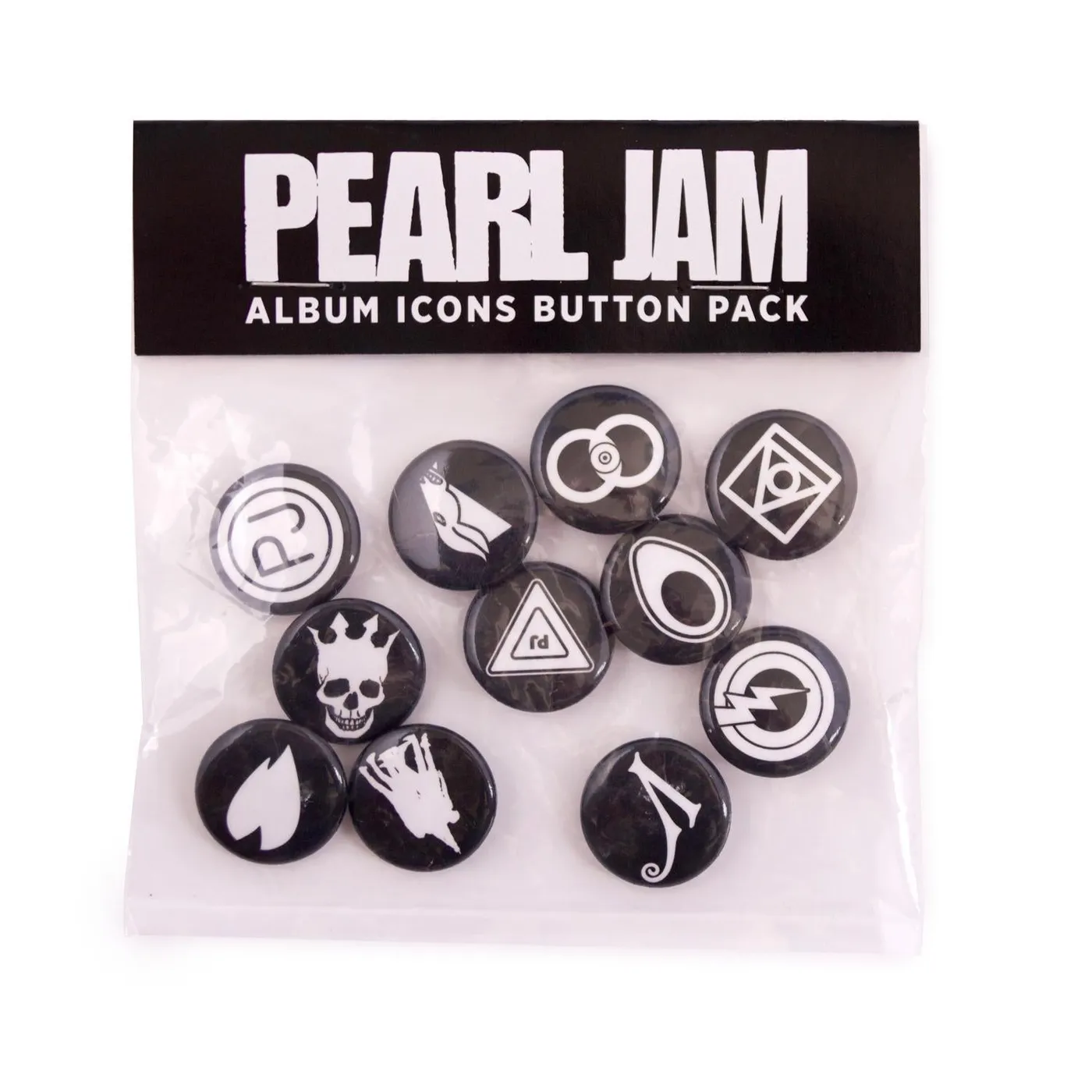 2021 PEARL JAM ICON BUTTONS