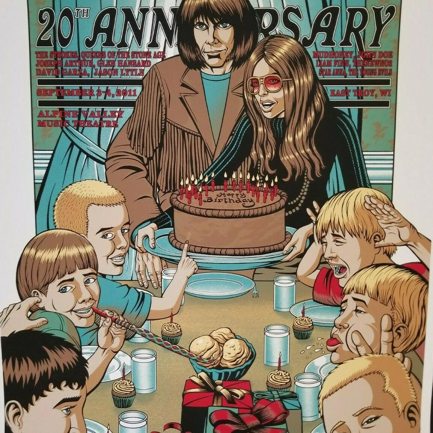 2011 Pearl Jam PJ20 Event Poster - Auction