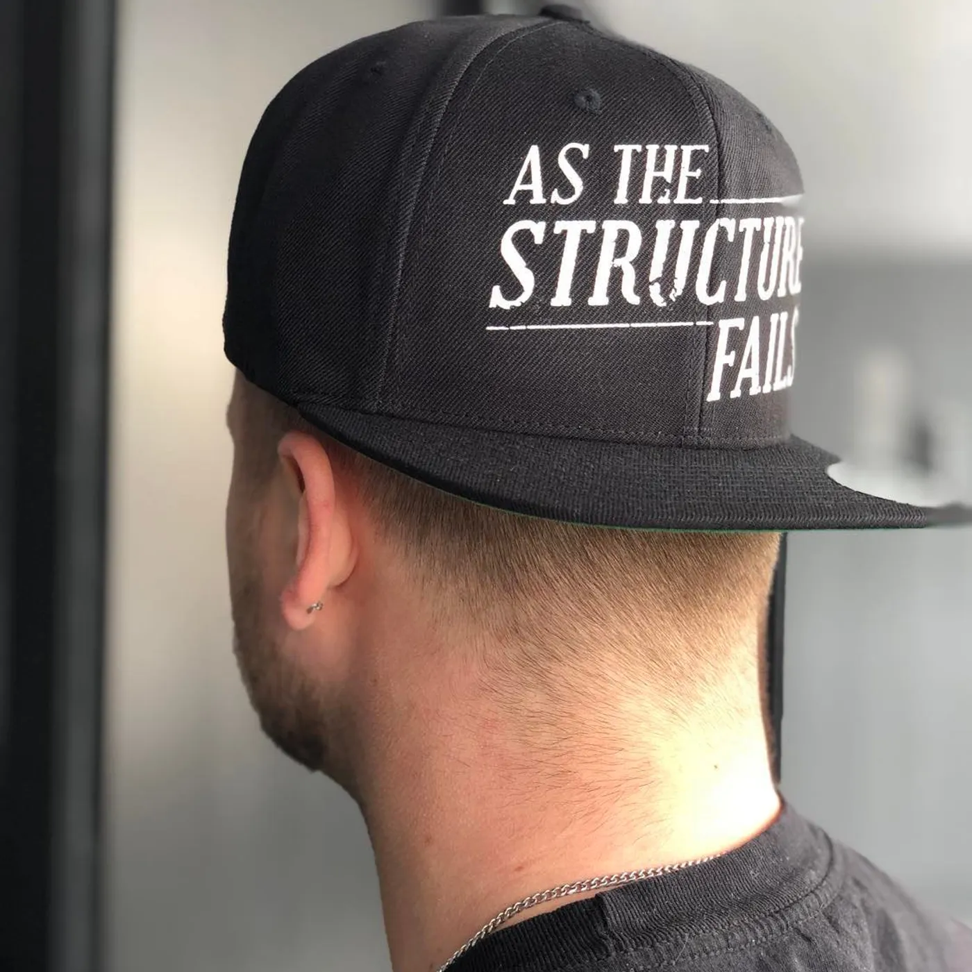 As The Structure Fails The Flat Bill Hat