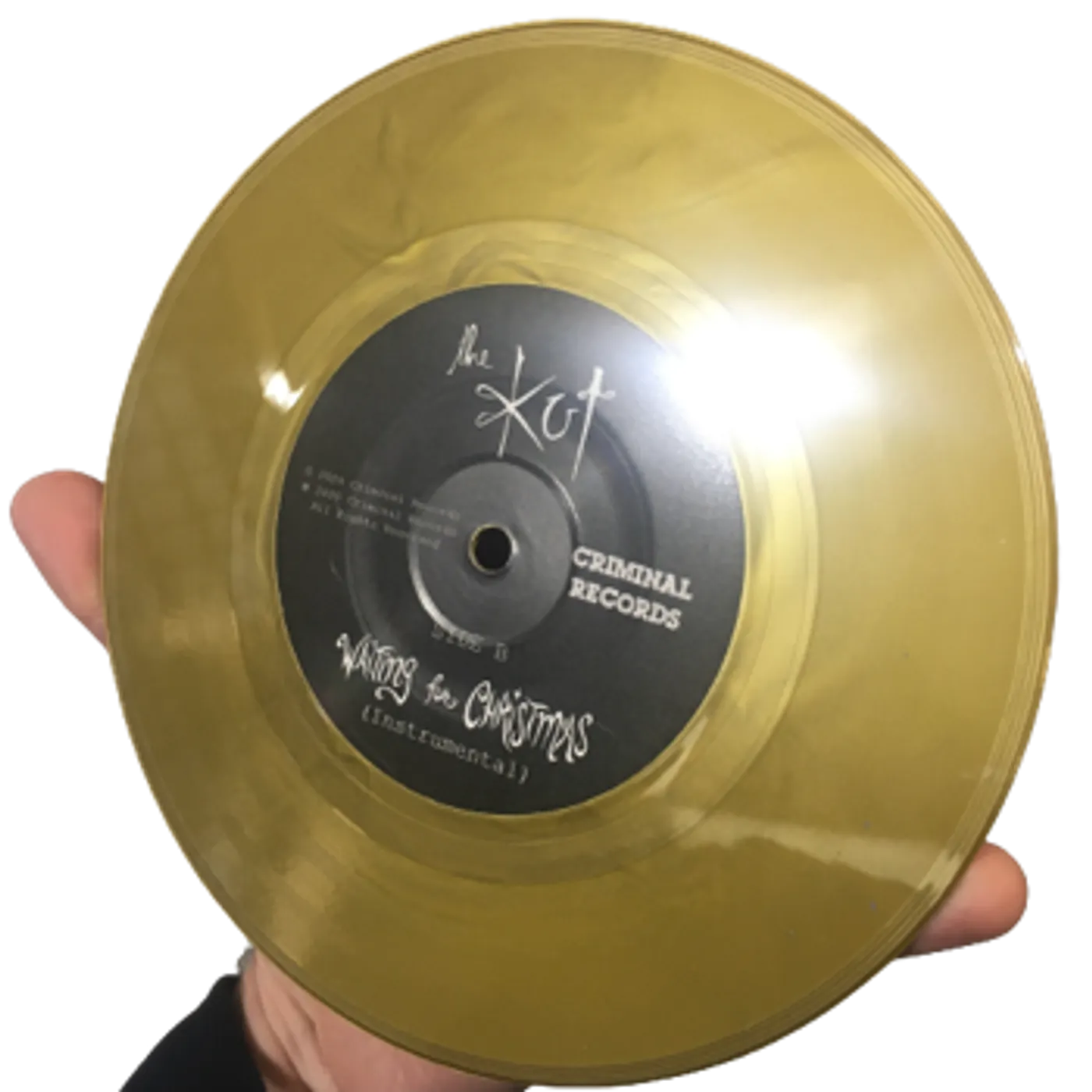 Thekut The Kut - Waiting for Christmas (Gold 7" Vinyl) Limited Edition
