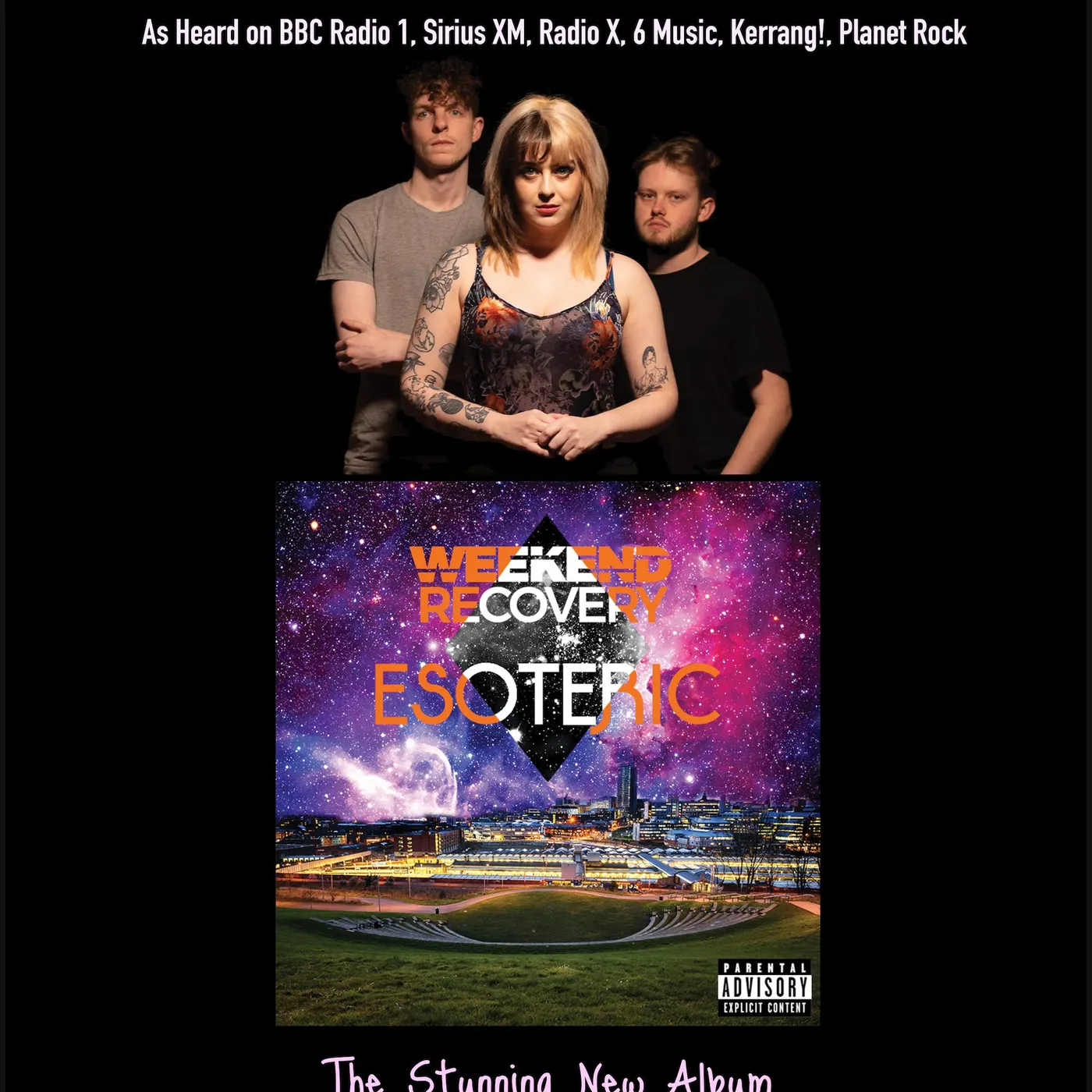 Weekend Recovery - "Esoteric" A3 Release Poster + Download