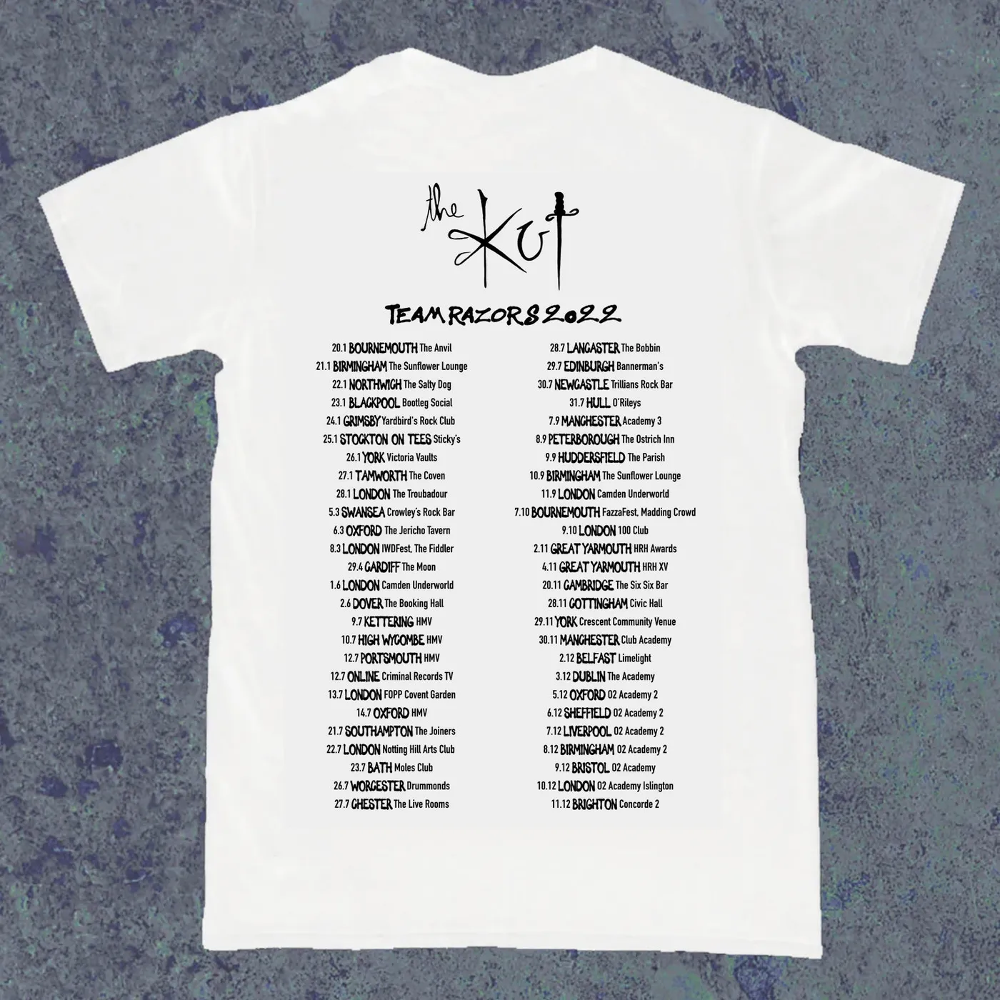 The Kut - Team Razors 6th Annual T-Shirt 2022