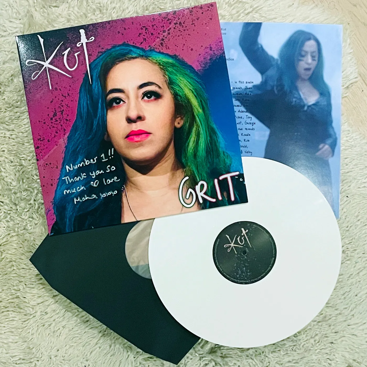 The Kut - 'GRIT' (Signed) + 'Valley of Thorns' on Vinyl