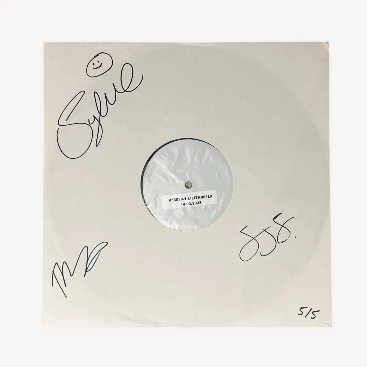 Liliths Army 'Doll' Signed 12" Vinyl Test Press