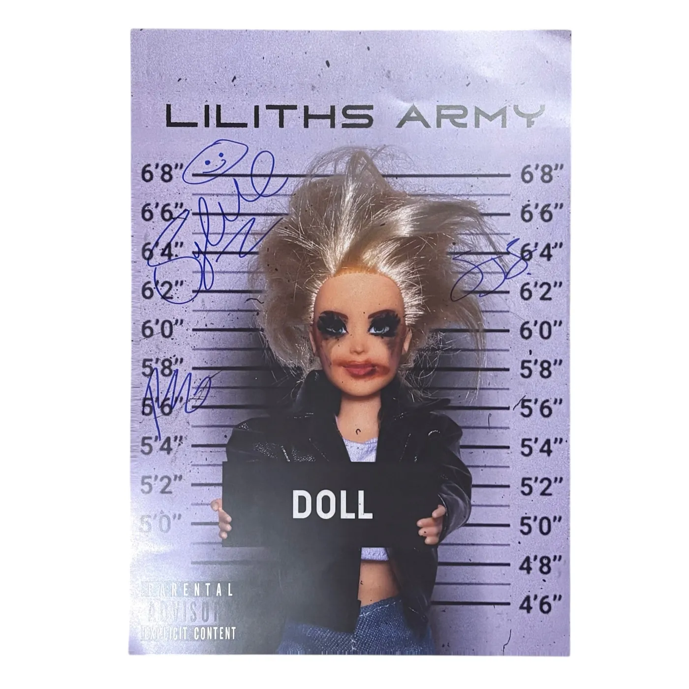Liliths Army - Signed A3 Album Poster