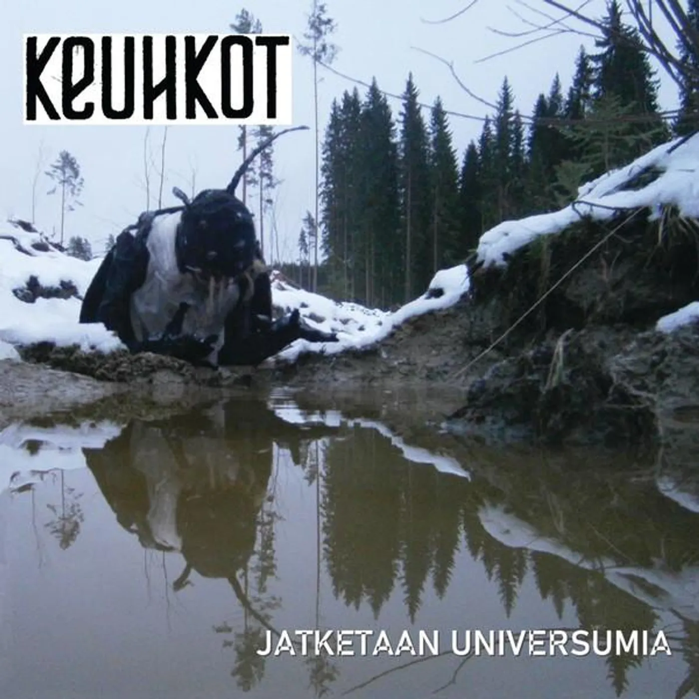 Keuhkot – Jatketaan Universumia lp - The edges of the cover have very light wear through the shrink from shipping to the vendor. (Vinyl)