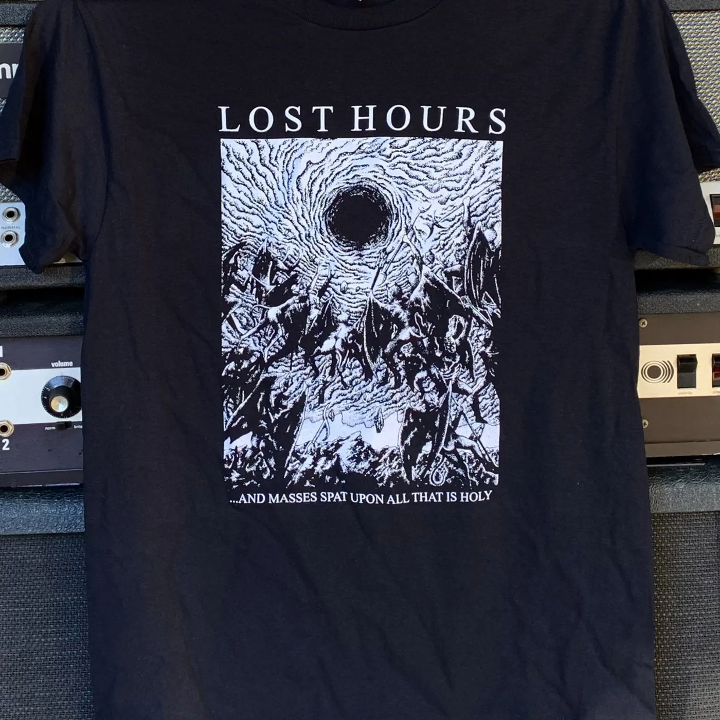 Lost Hours - …And Masses Spat Upon All That is Holy 2XL t-shirt
