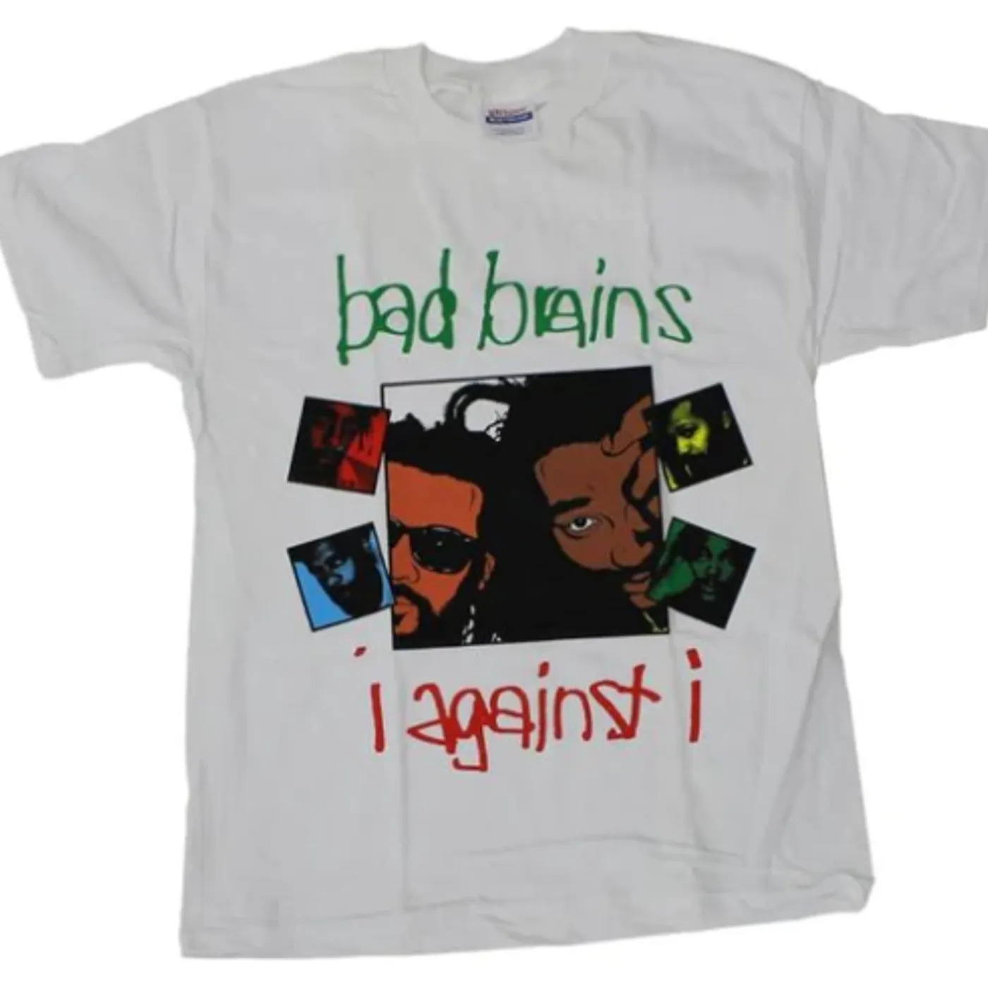 Bad Brains - I Against I white T-shirt