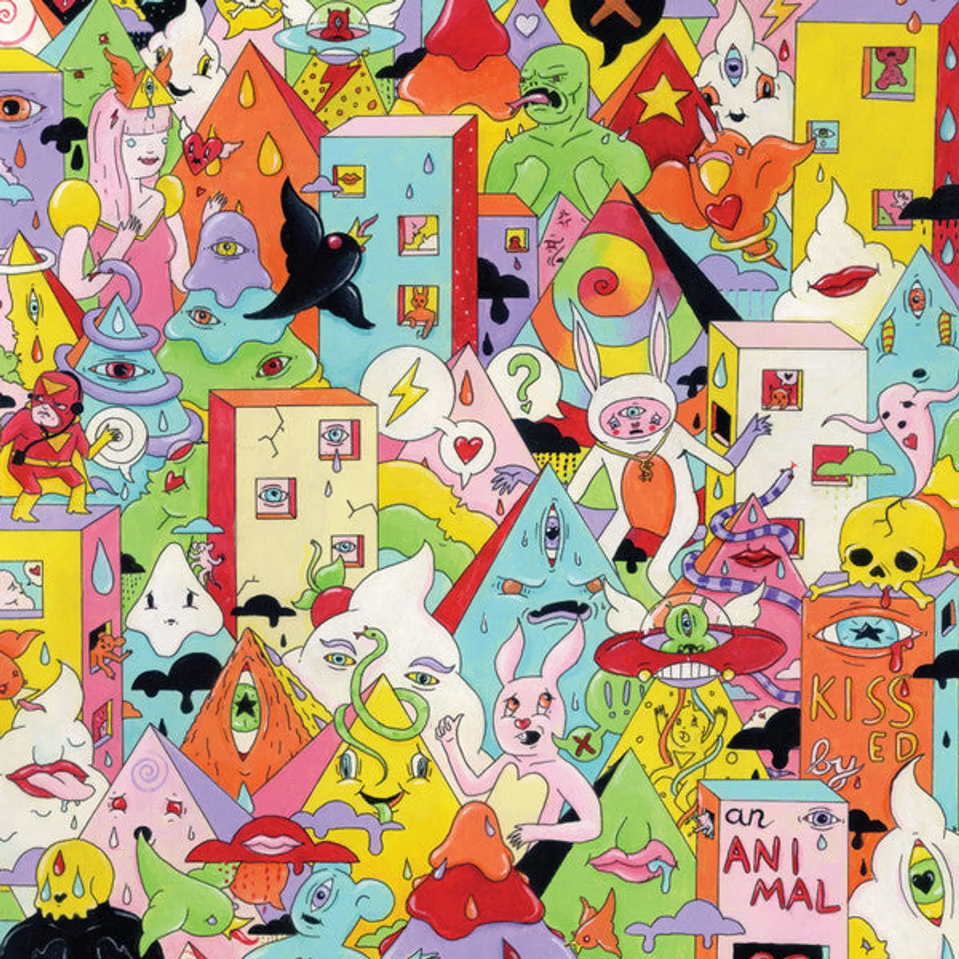 Kissed By An Animal s/t lp (Vinyl)