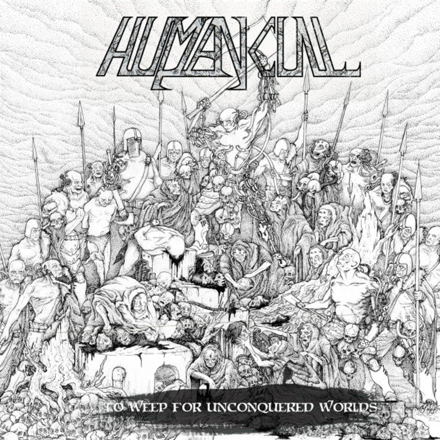 Human Cull – To Weep For Unconquered Worlds lp - The edges of the cover have very light wear from shipping to the vendor (Vinyl)