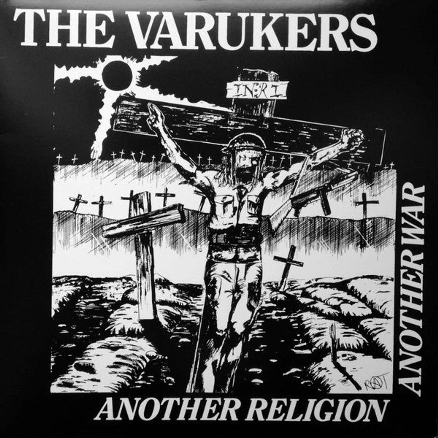 The Varukers ‎– Another Religion Another War lp (Vinyl)