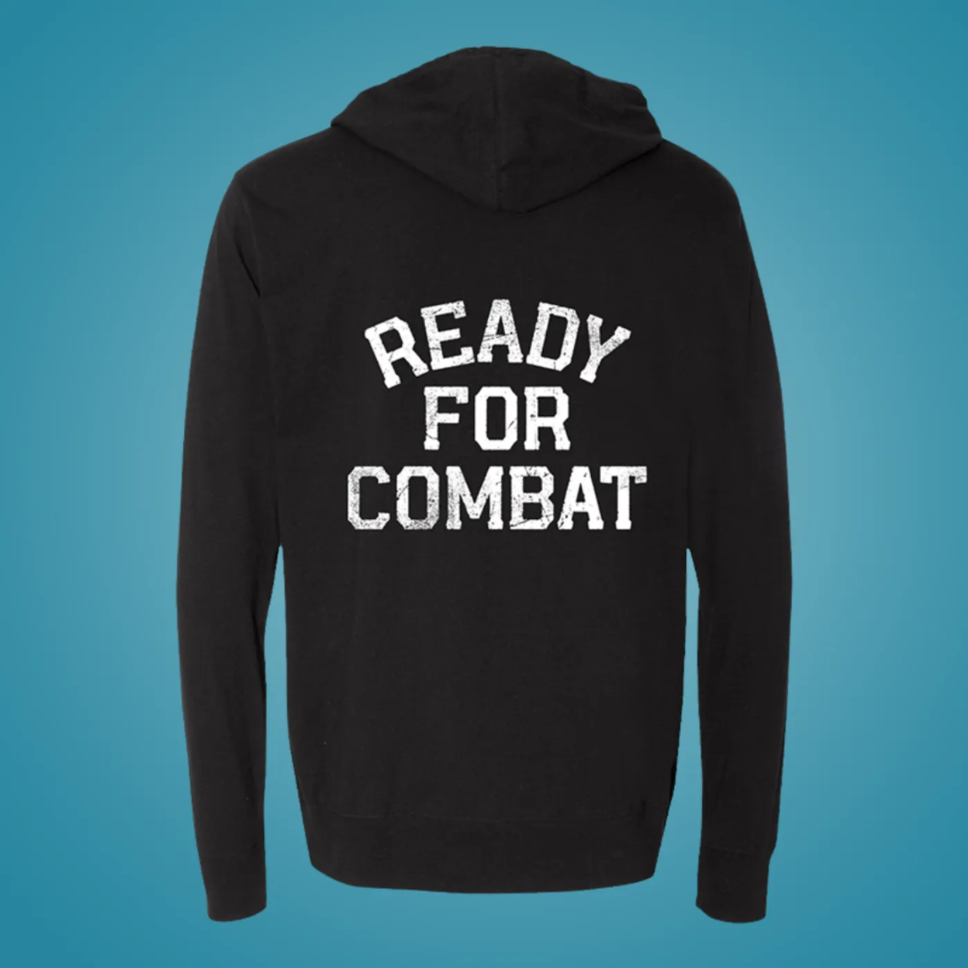 Icon For Hire Ready For Combat - Lightweight Hooded Tee