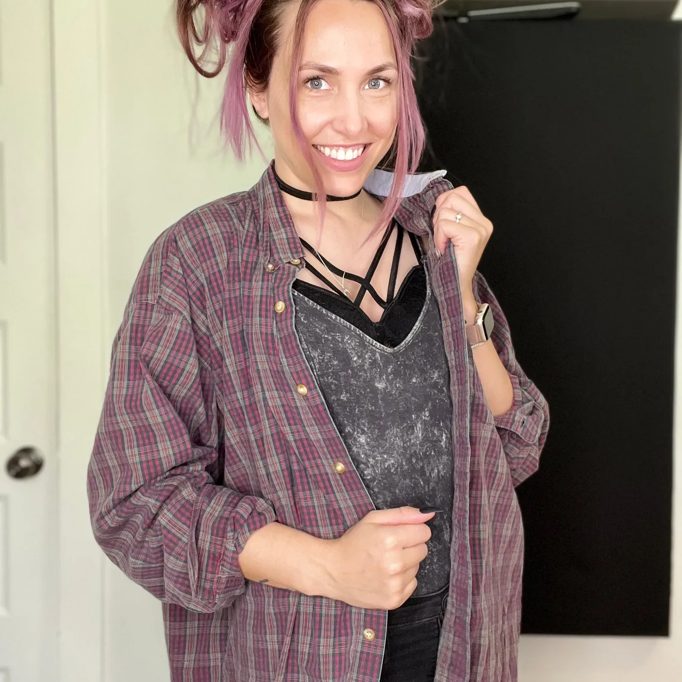 Icon For Hire Vintage Icon Button Up -Size XL