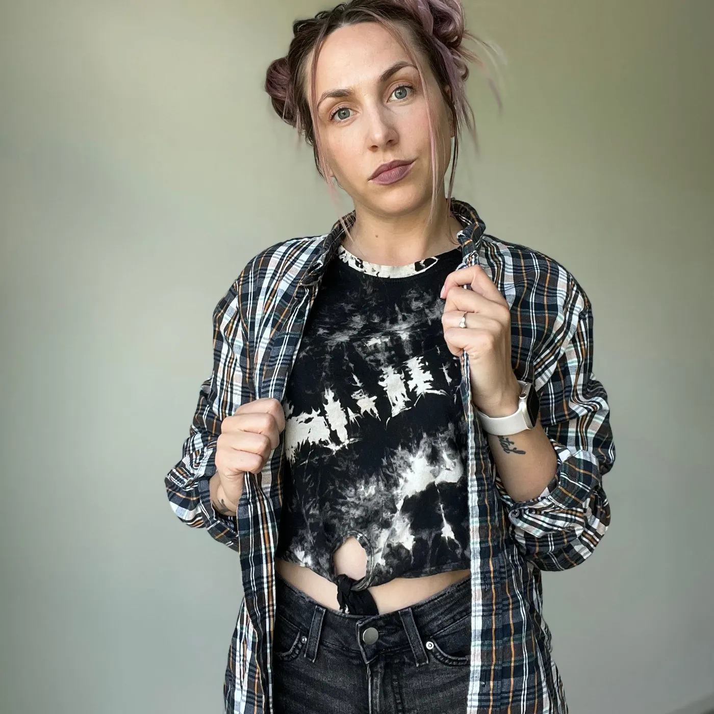 Icon For Hire One of a kind Icon Button Up -Large