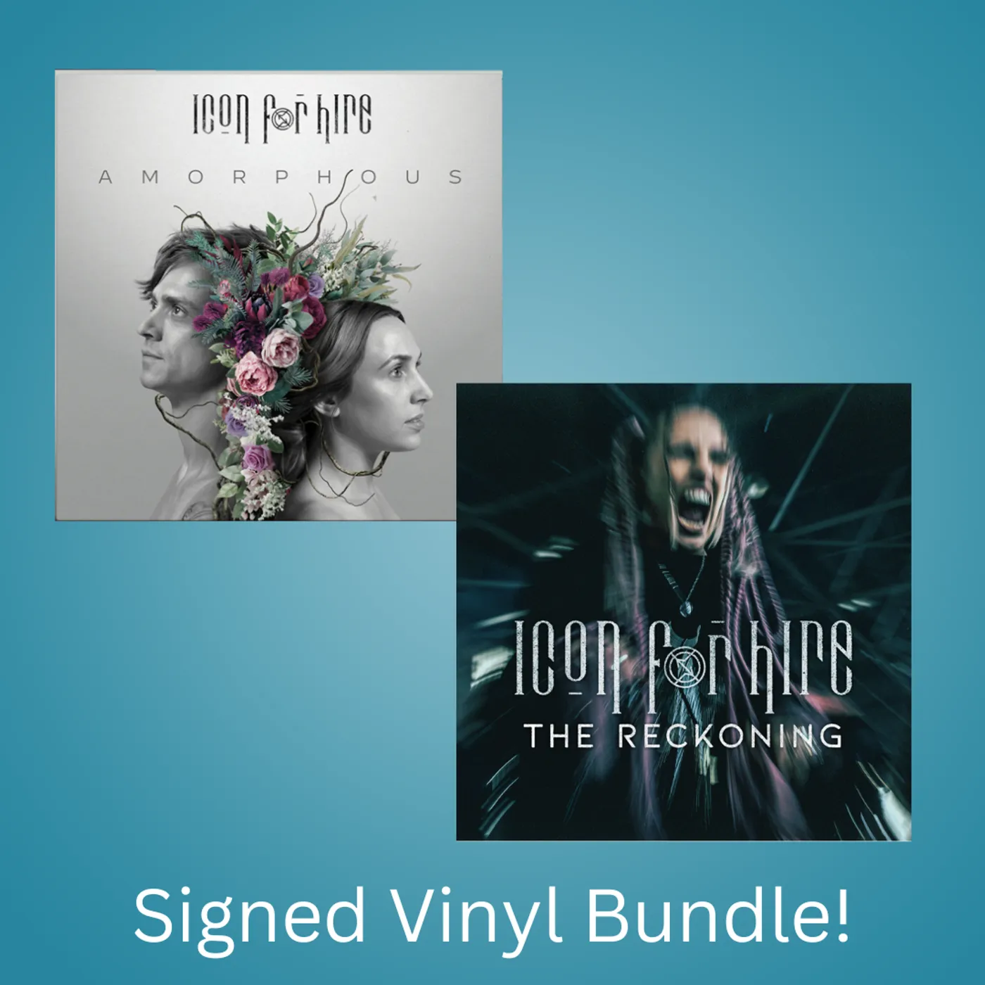 Icon For Hire Signed Vinyl 2-Pack (Black Friday Special!)