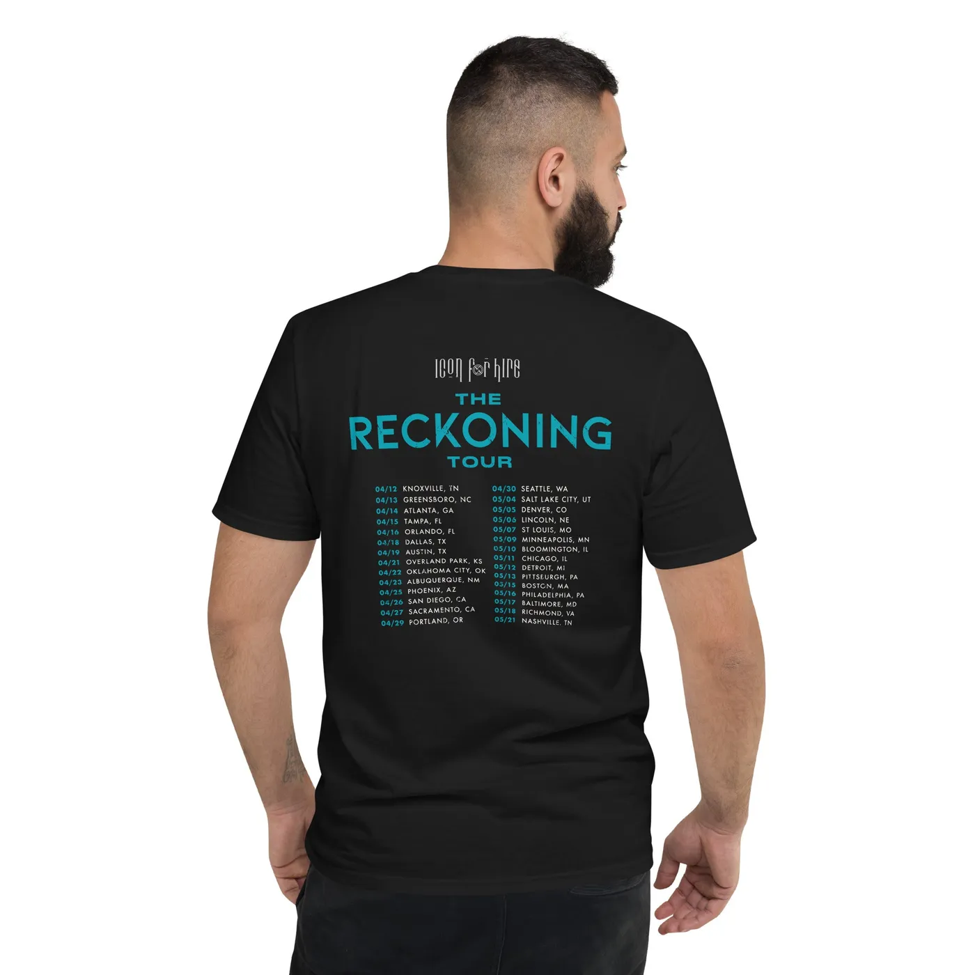 Icon For Hire The Reckoning Tour Tee (Spring 2023)
