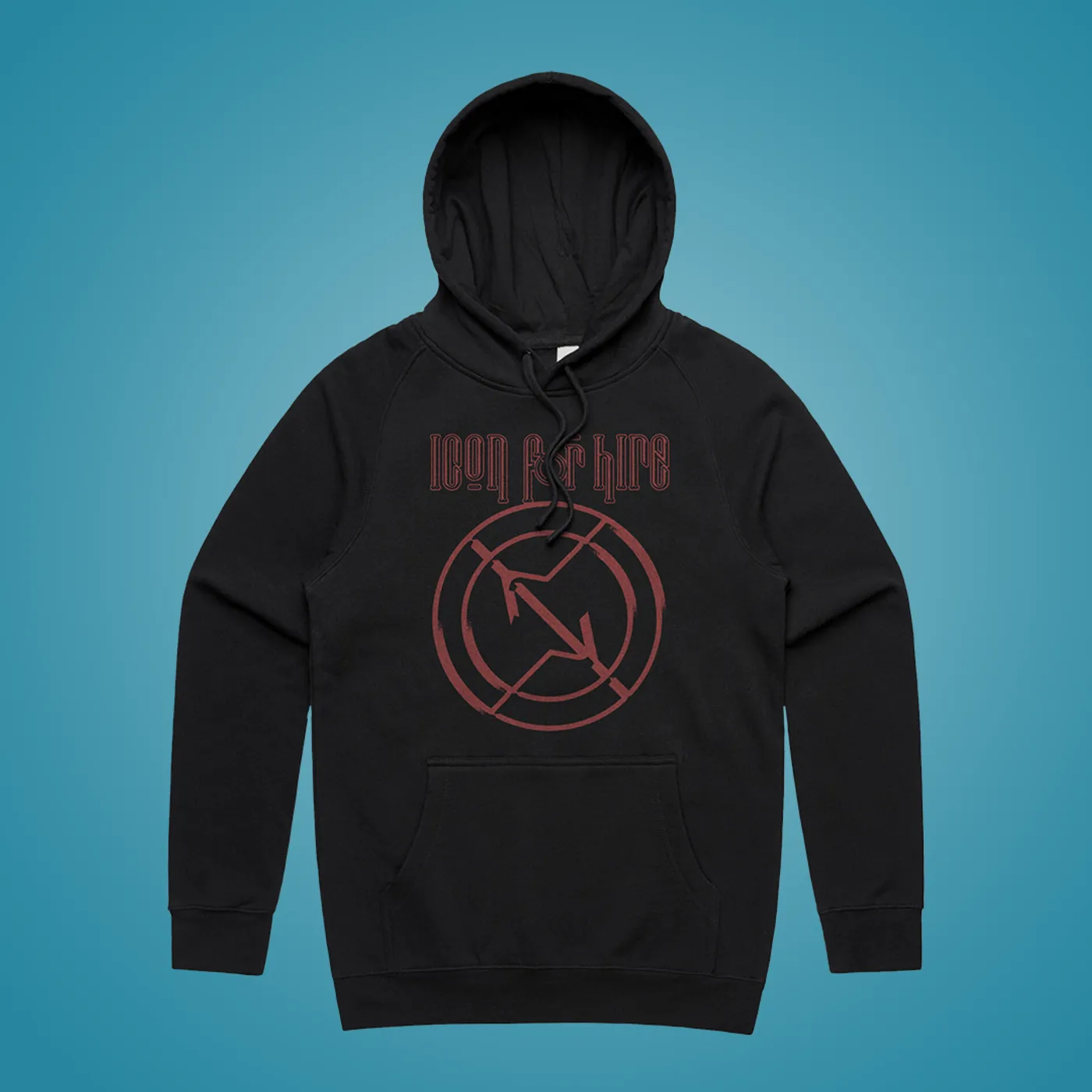 Icon For Hire Embossed Logo Hoodie