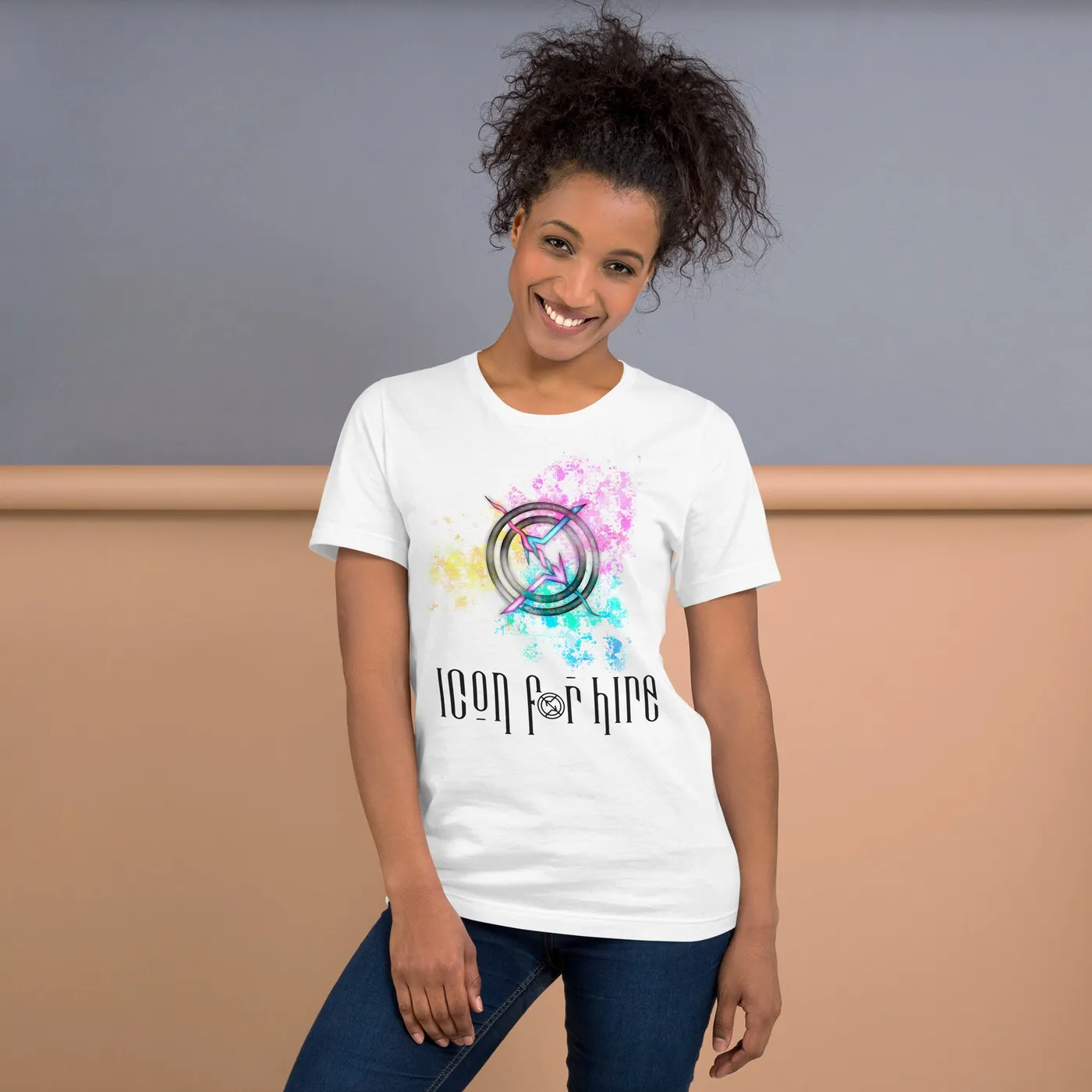 Icon For Hire Watercolor Tee