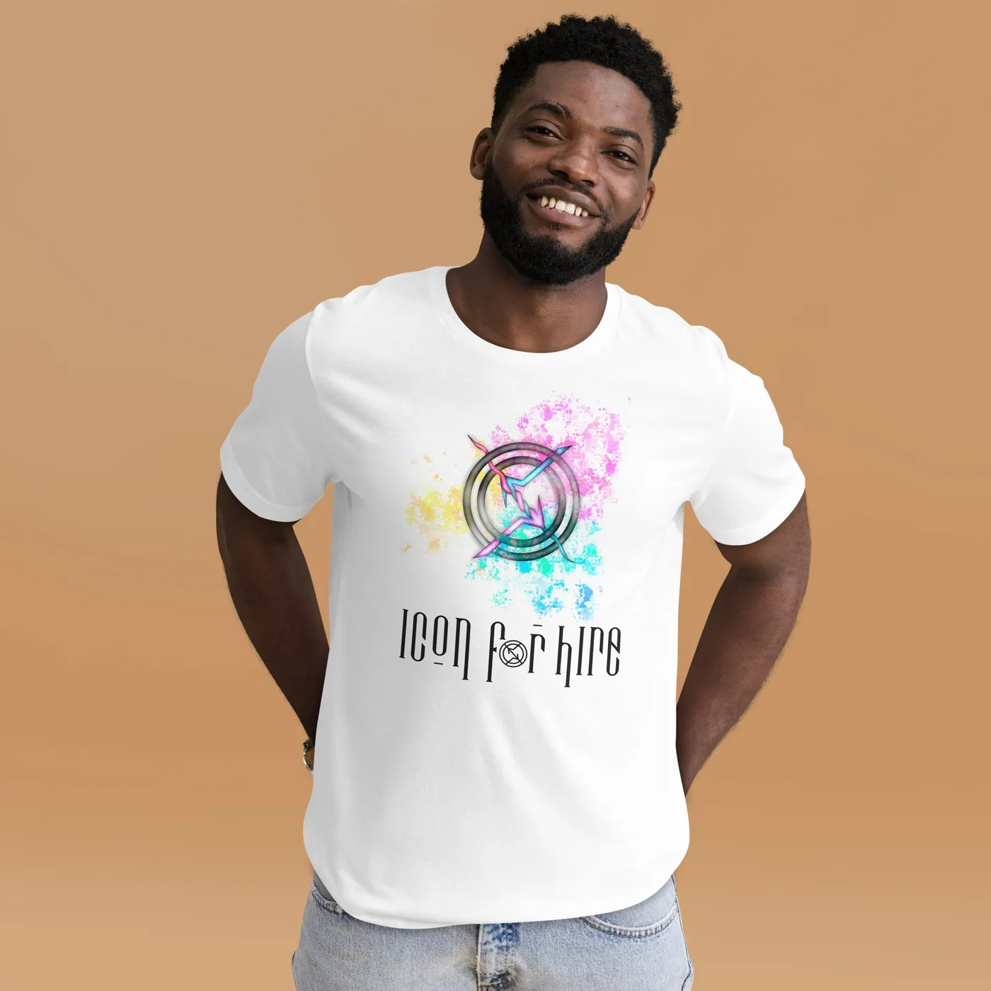 Icon For Hire Watercolor Tee