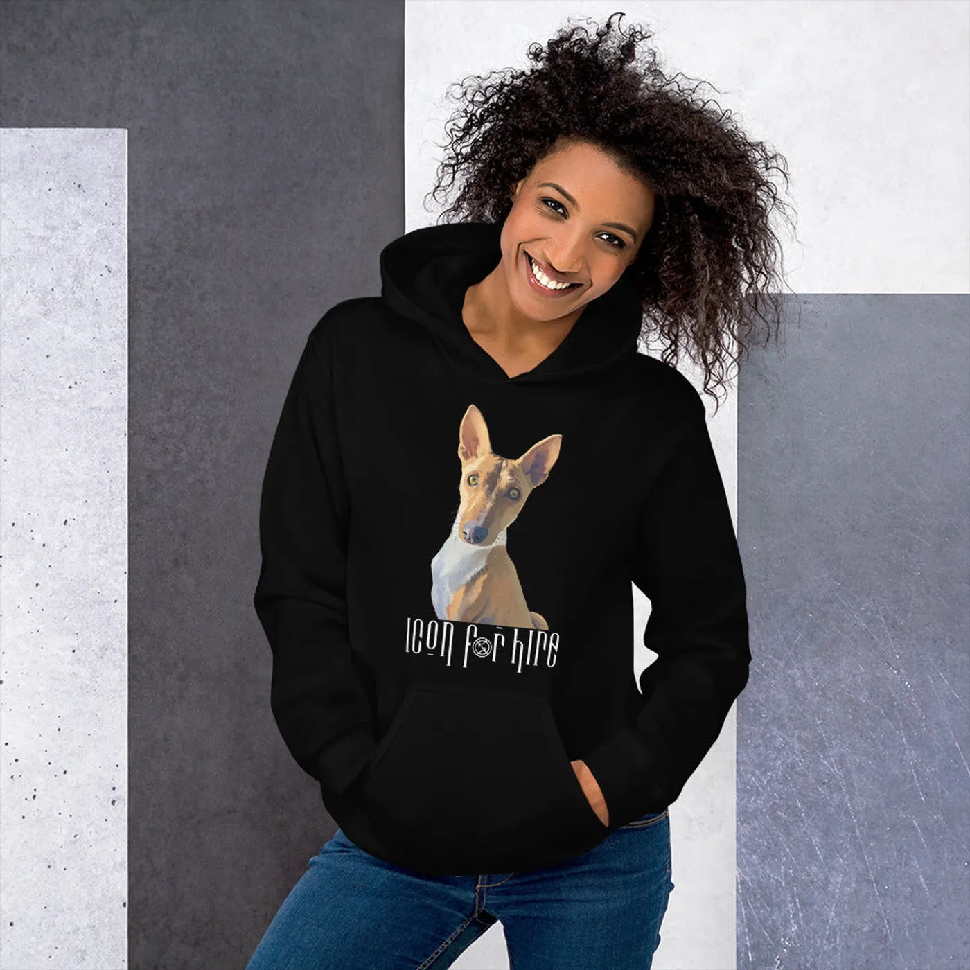 Icon For Hire Flicka Hoodie