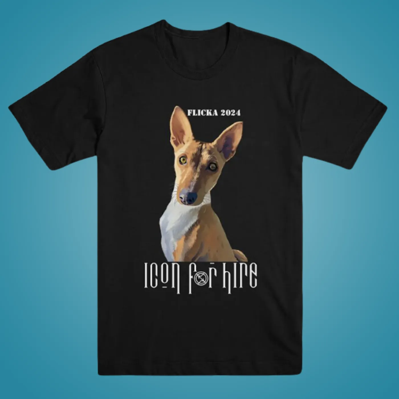 Icon For Hire Flicka 2024 Tee (Fall Tour)